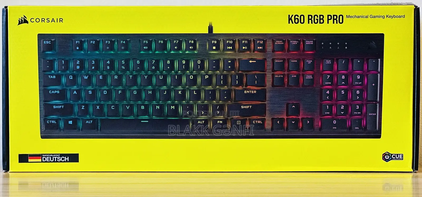 Corsair K60 Rgb Pro Gaming Keyboard