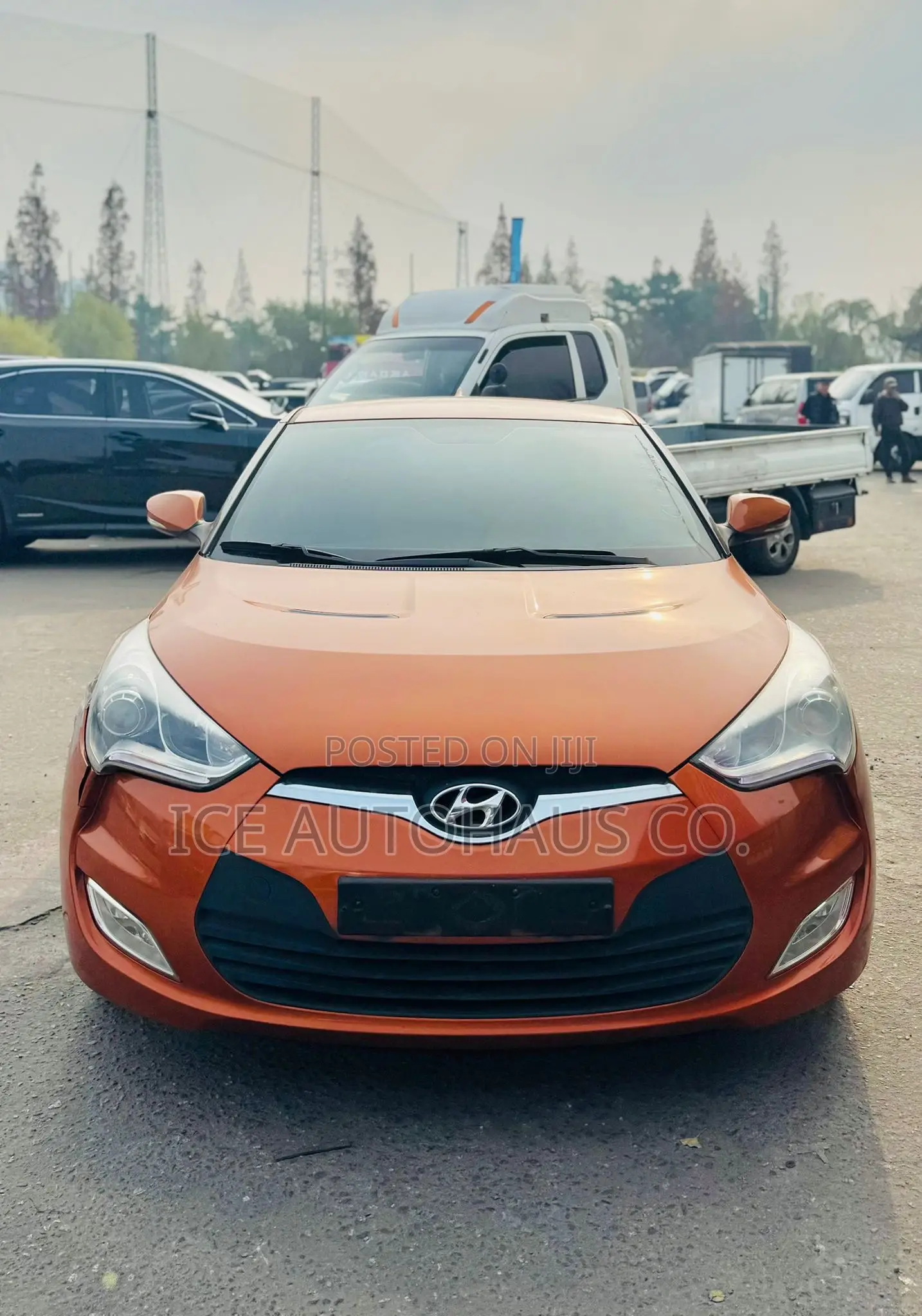 Hyundai Veloster Automatic 2012 Orange
