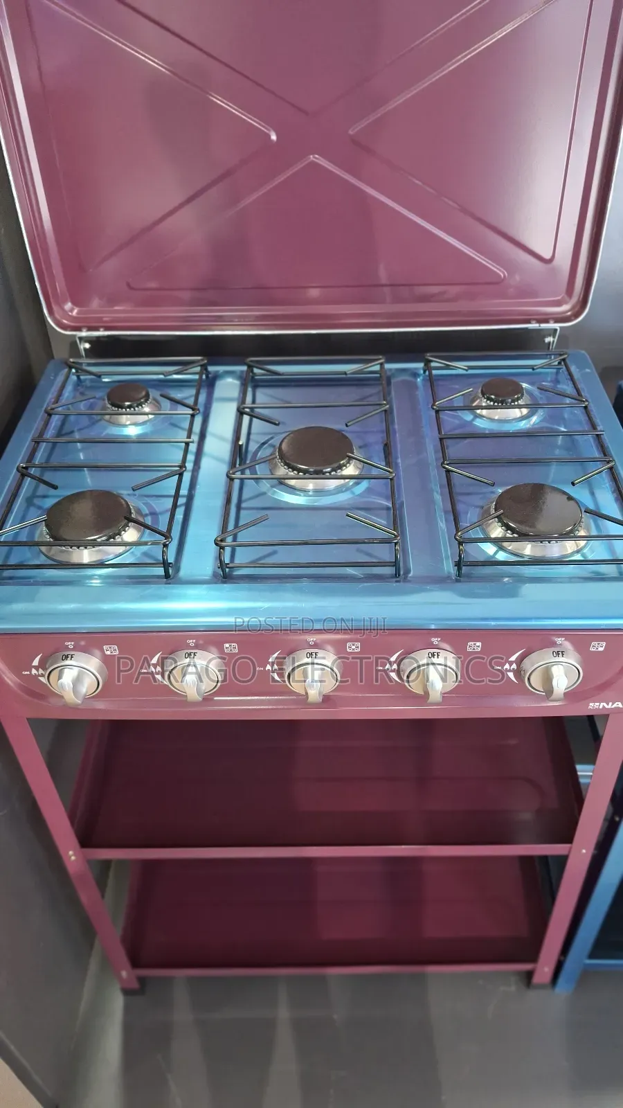 Nasco 5 Burner Gas Stove
Nasgs-K5bsm-S