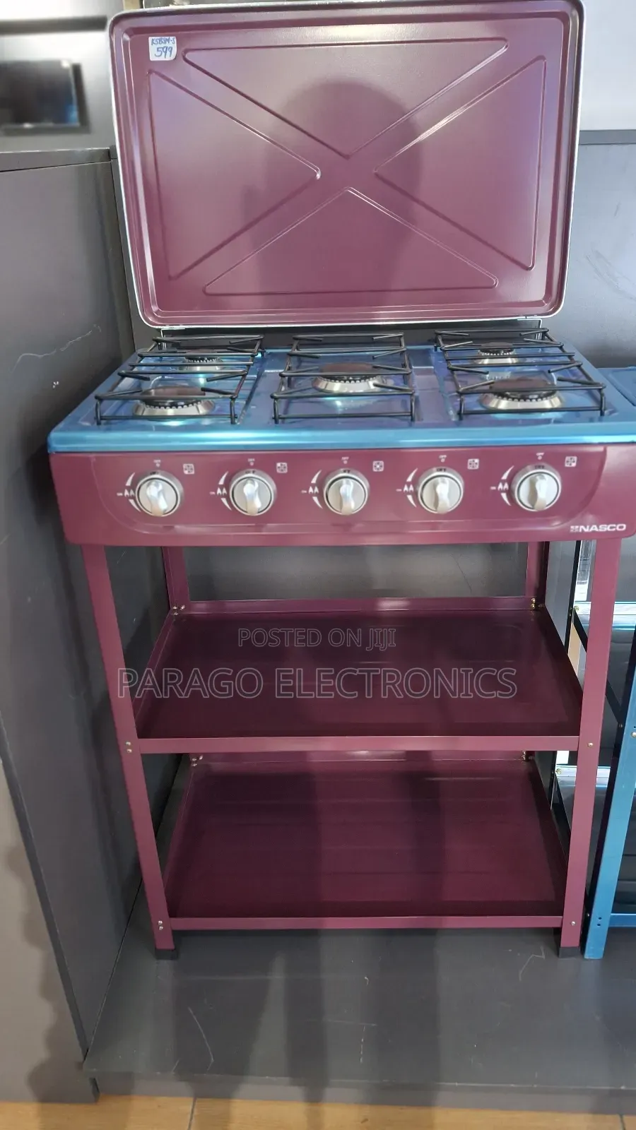 Nasco 5 Burner Gas Stove
Nasgs-K5bsm-S
