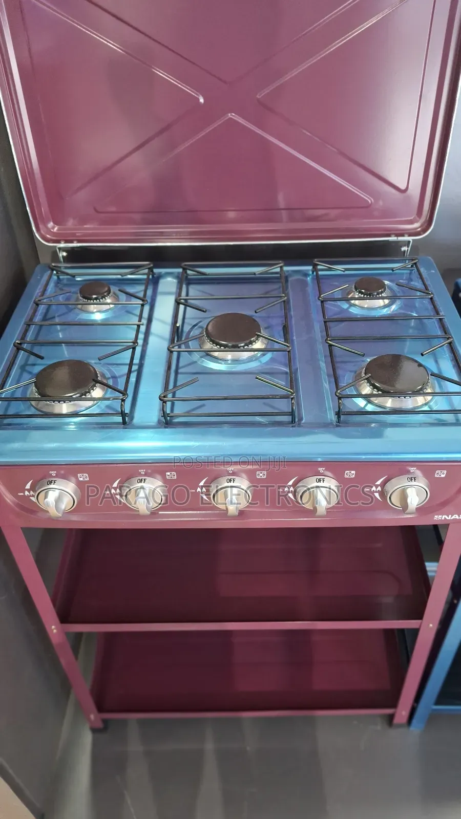 Nasco 5 Burner Gas Stove
Nasgs-K5bsm-S