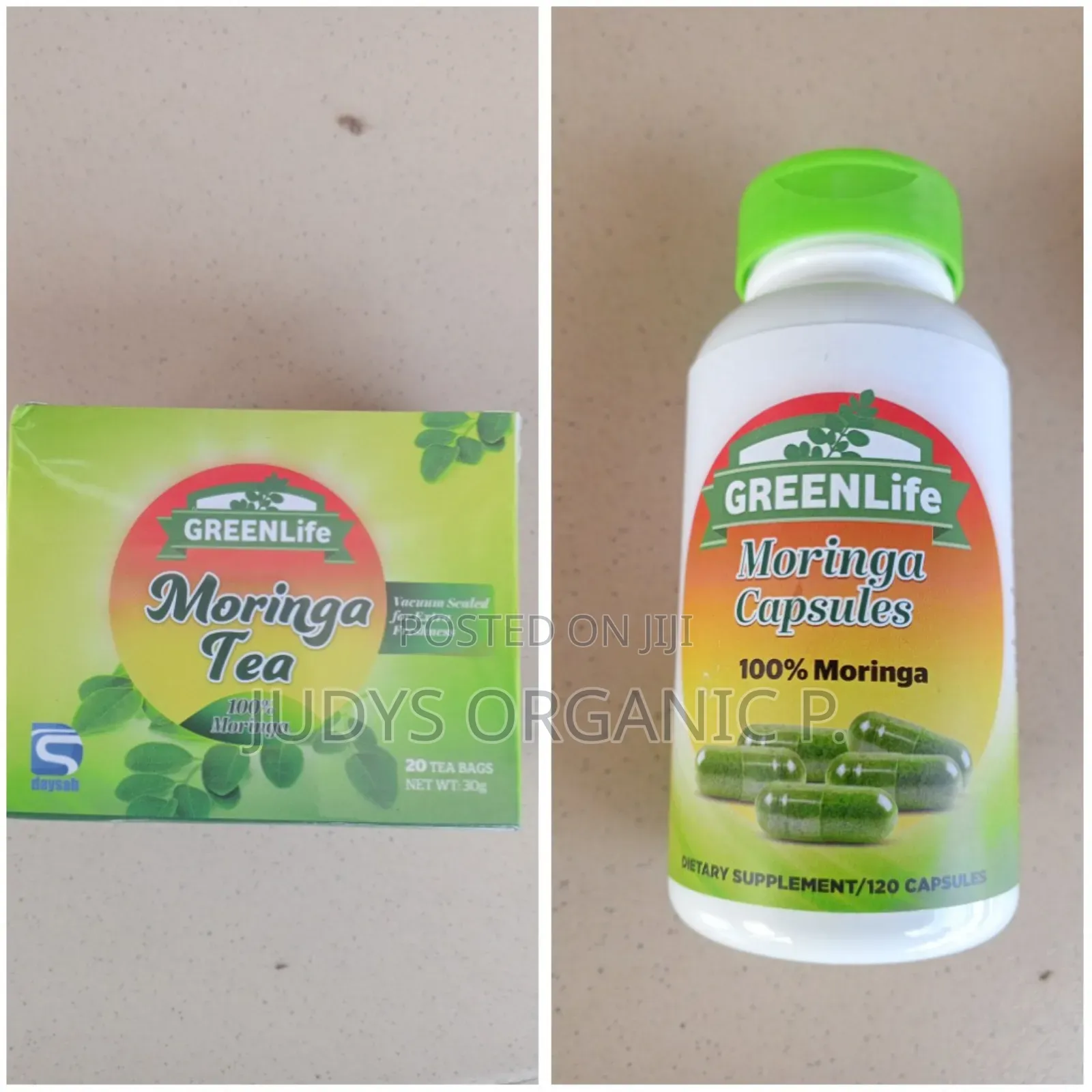 Moringa Tea and Capsules( Tea Ghc50, Capsules Ghc105)