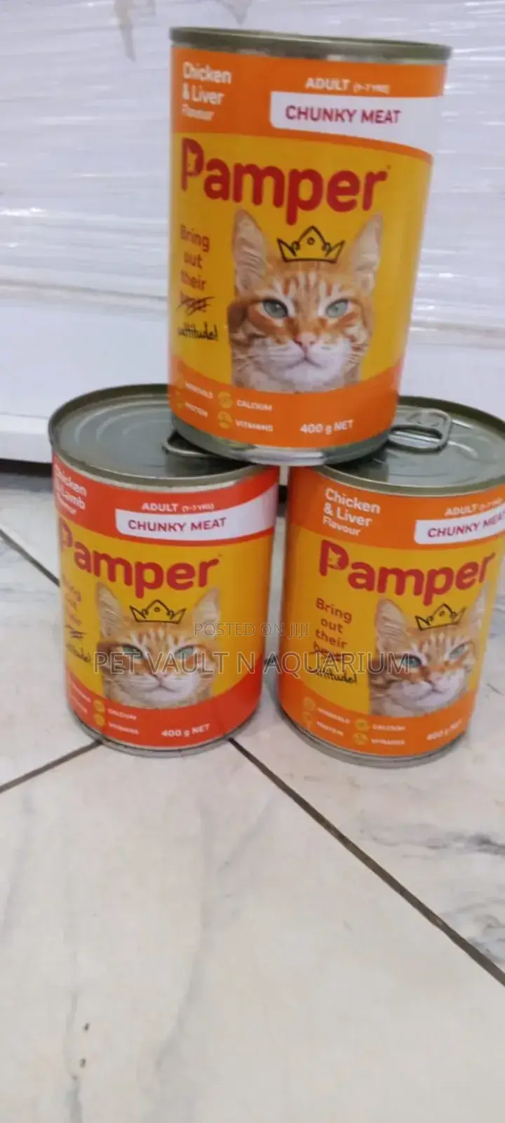 Pamper Cat Food