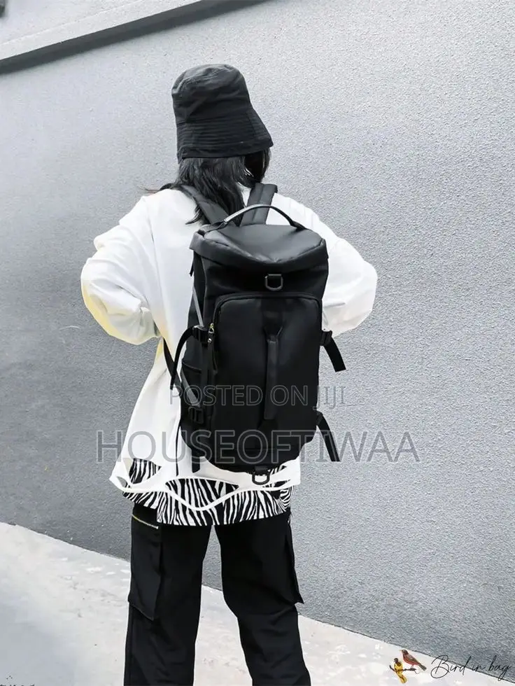 Versatile Laptop Backpack Black