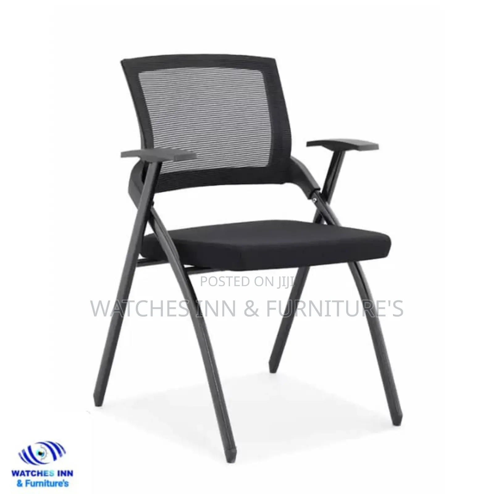 Folding Office/ Auditorium Chair With Arm Rest