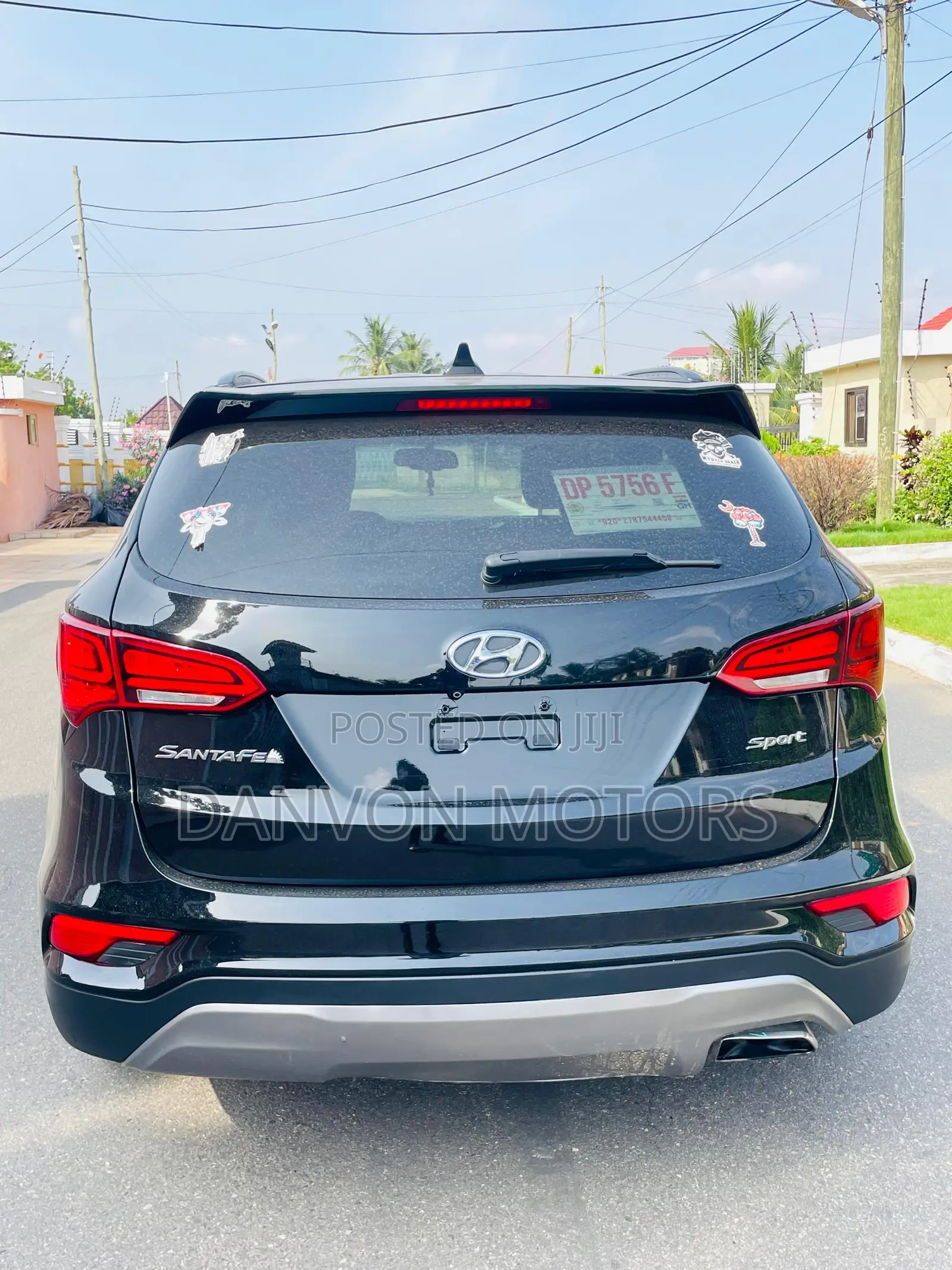 Hyundai Santa Fe SE AWD 2017 Black