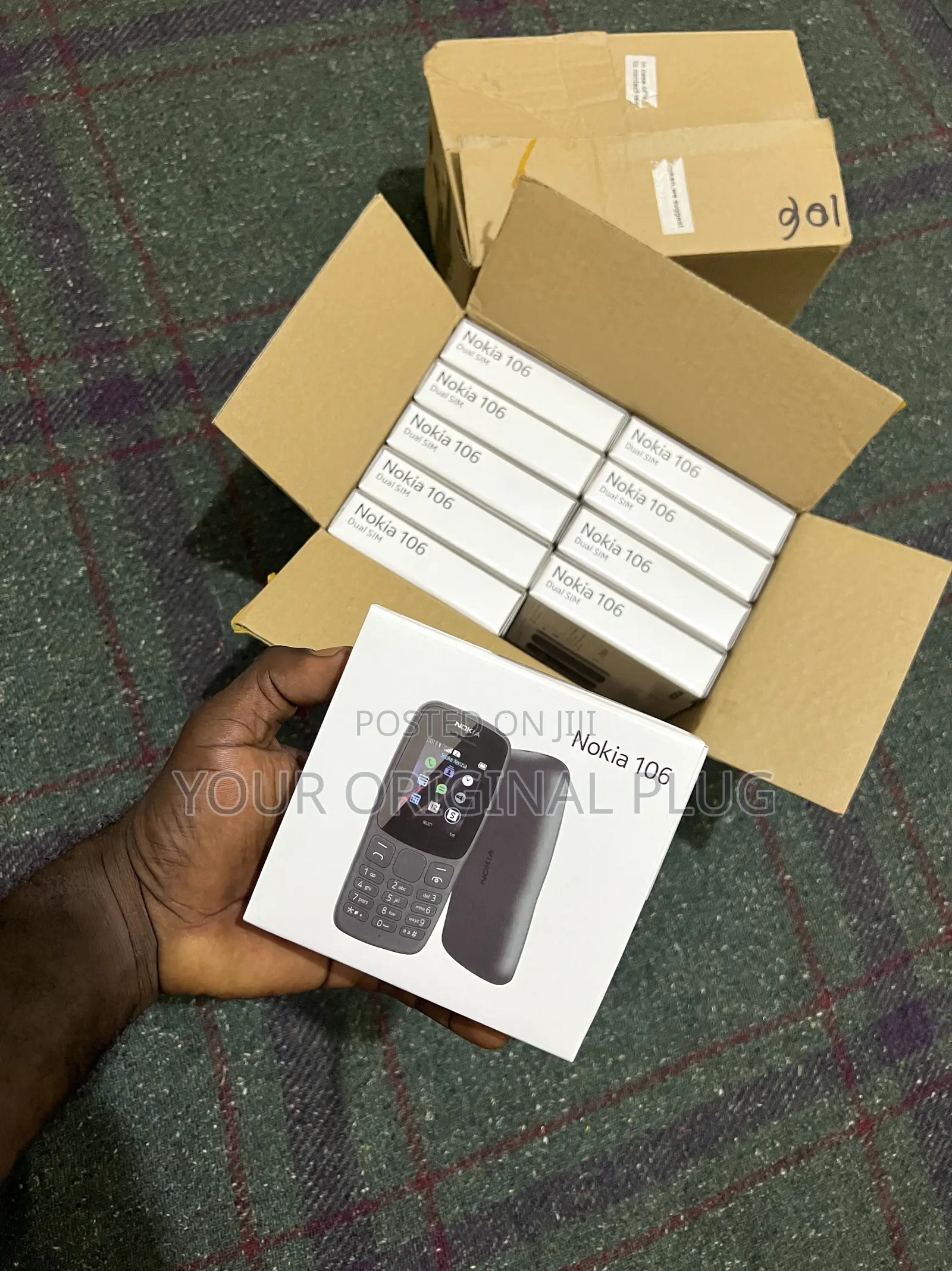 New Nokia 106 Black