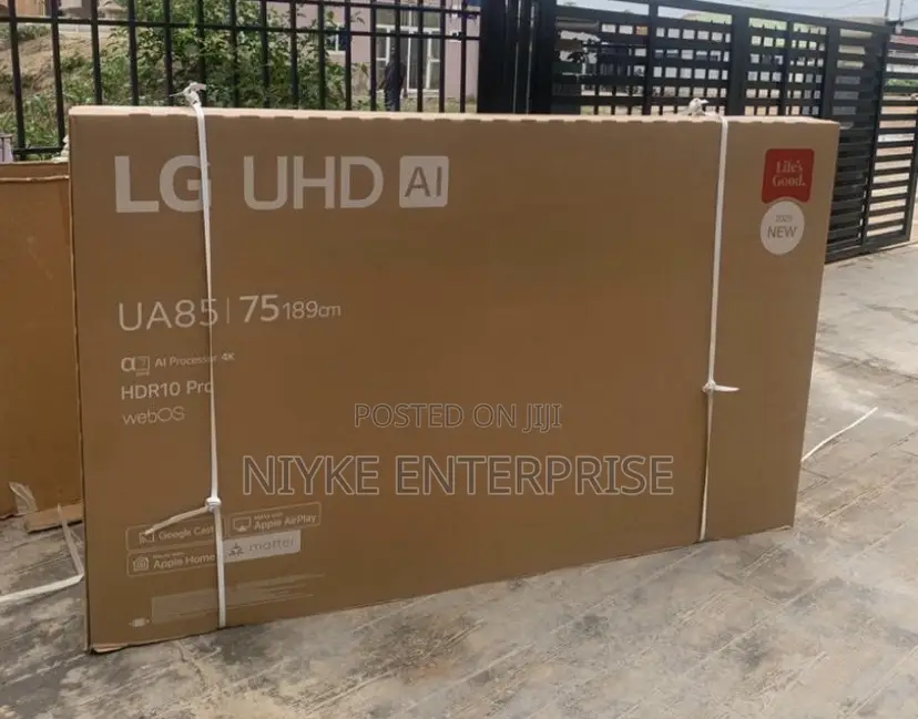 📺 Lg Ua85 75′′ 4k Smart Tv