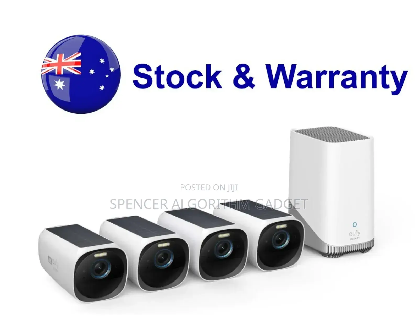 Eufycam 4 Pieces Camera With Base Station