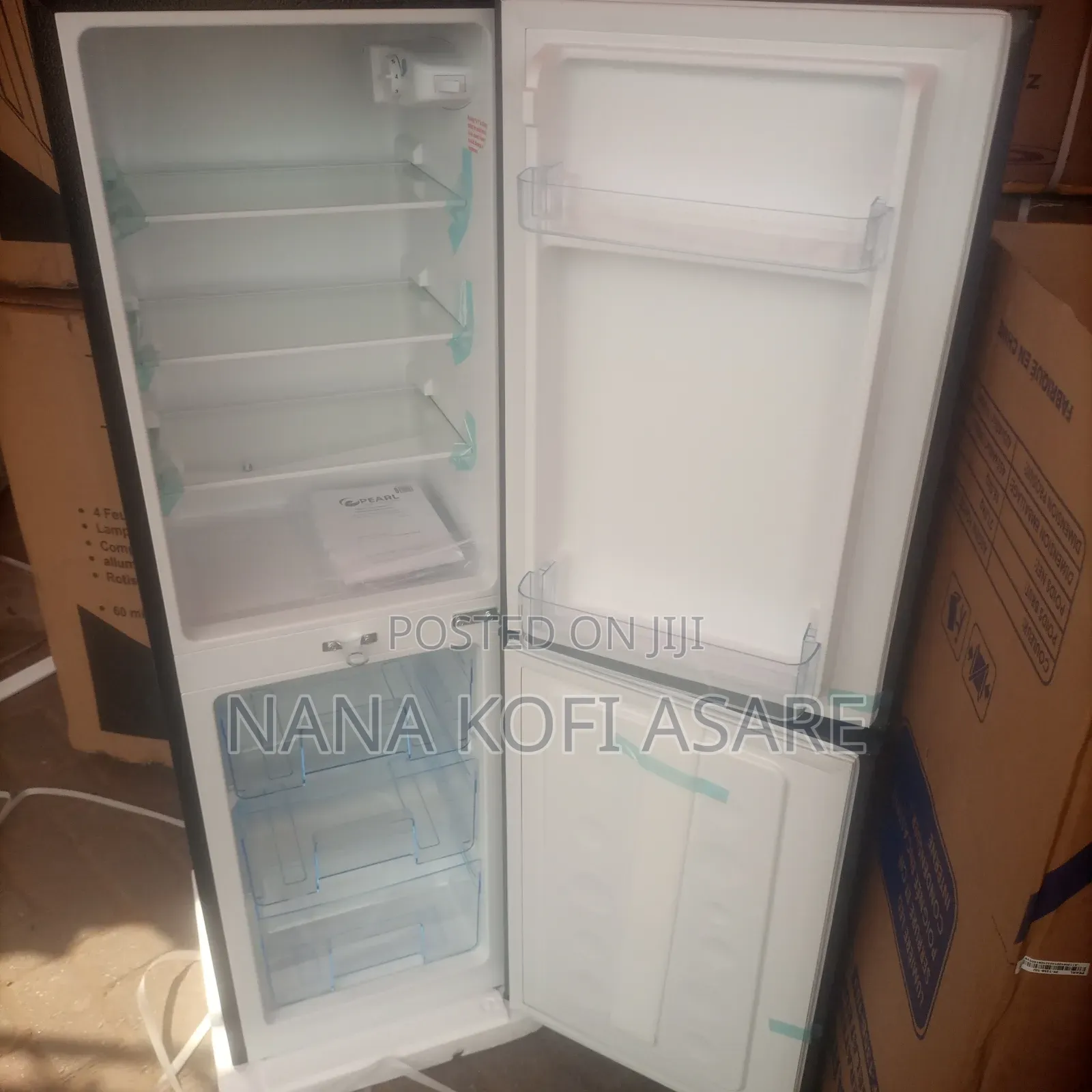 Pearl 108litres Buttom Freezer Refrigerator