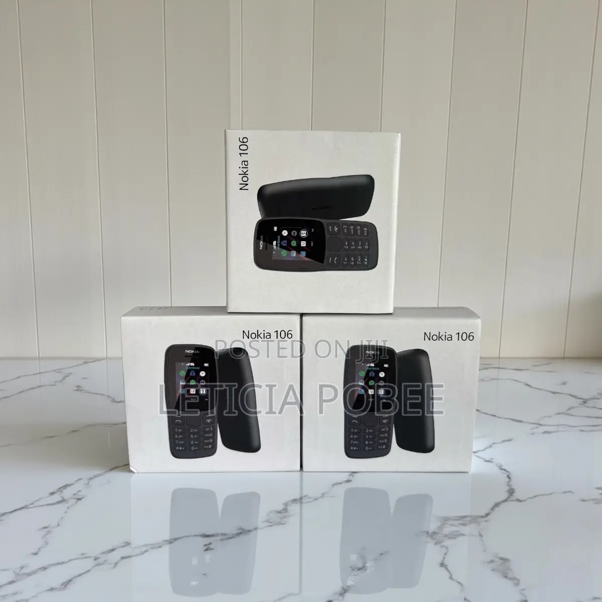 New Nokia 106 Black