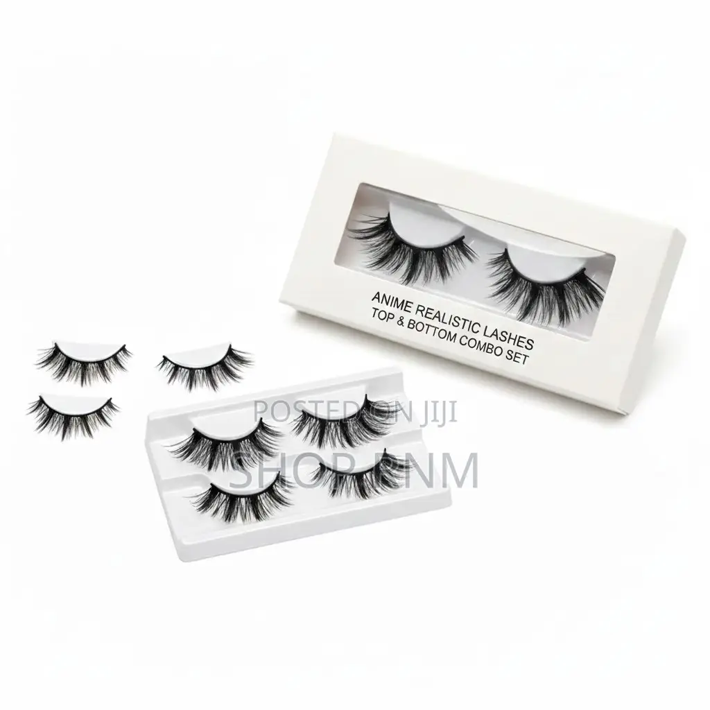 Upper and Bottom Lashes Combo Set