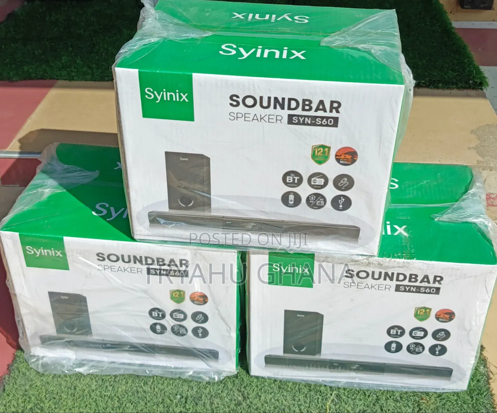 Syinix Syn-S60 2.1 Surround Soundbar for Smart TVS - Sound With Radio