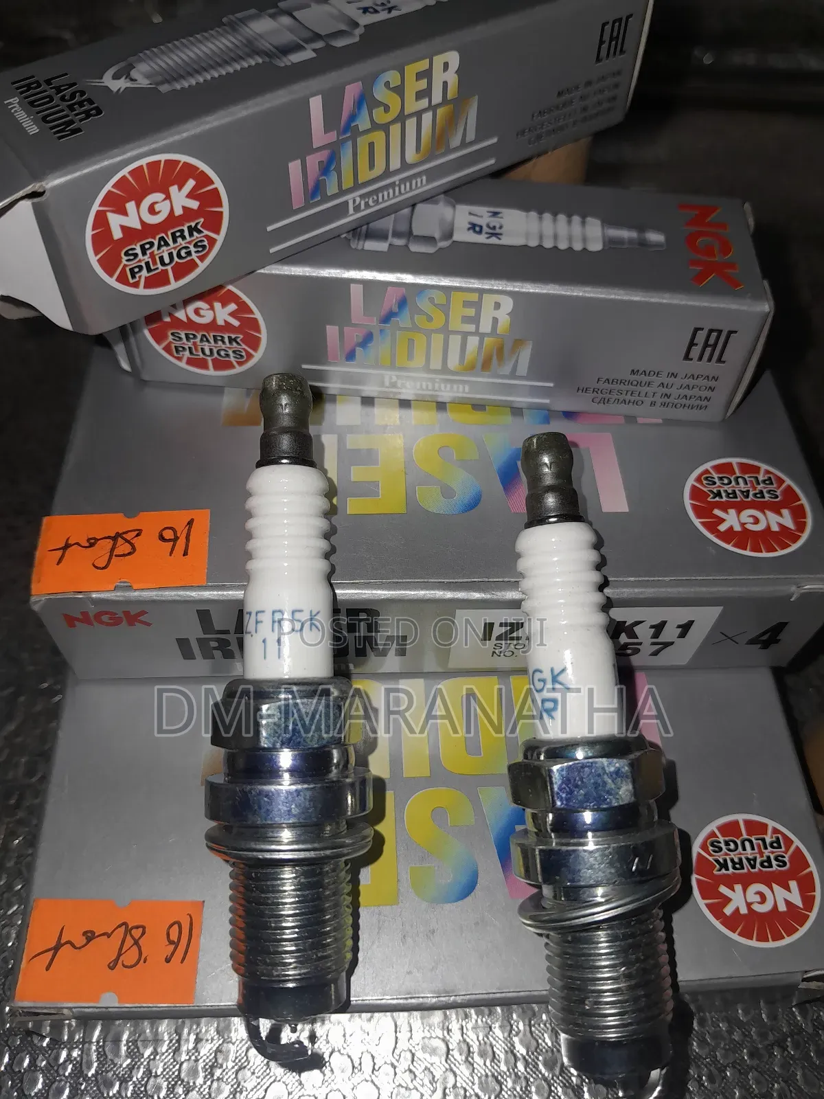 Spark Plugs NGK Iridium 1zfr5k11-3657