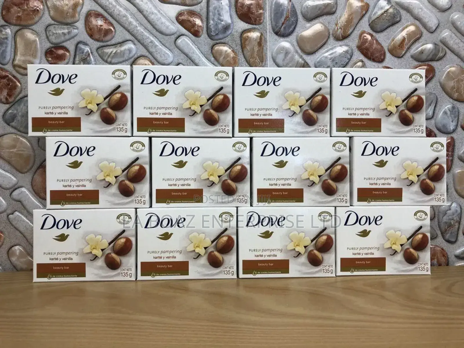 3 PCS Dove Purely Pampering Shae Butter Bar Foaming Soap
