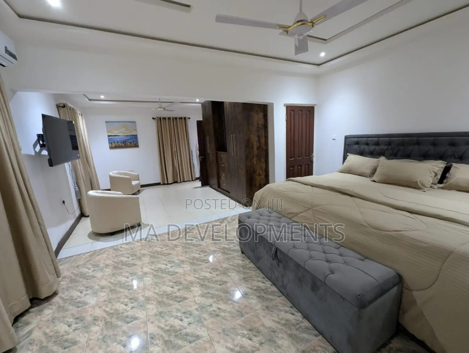 Furnished 4bdrm House in Madev Realty, Tantra Hills for rent