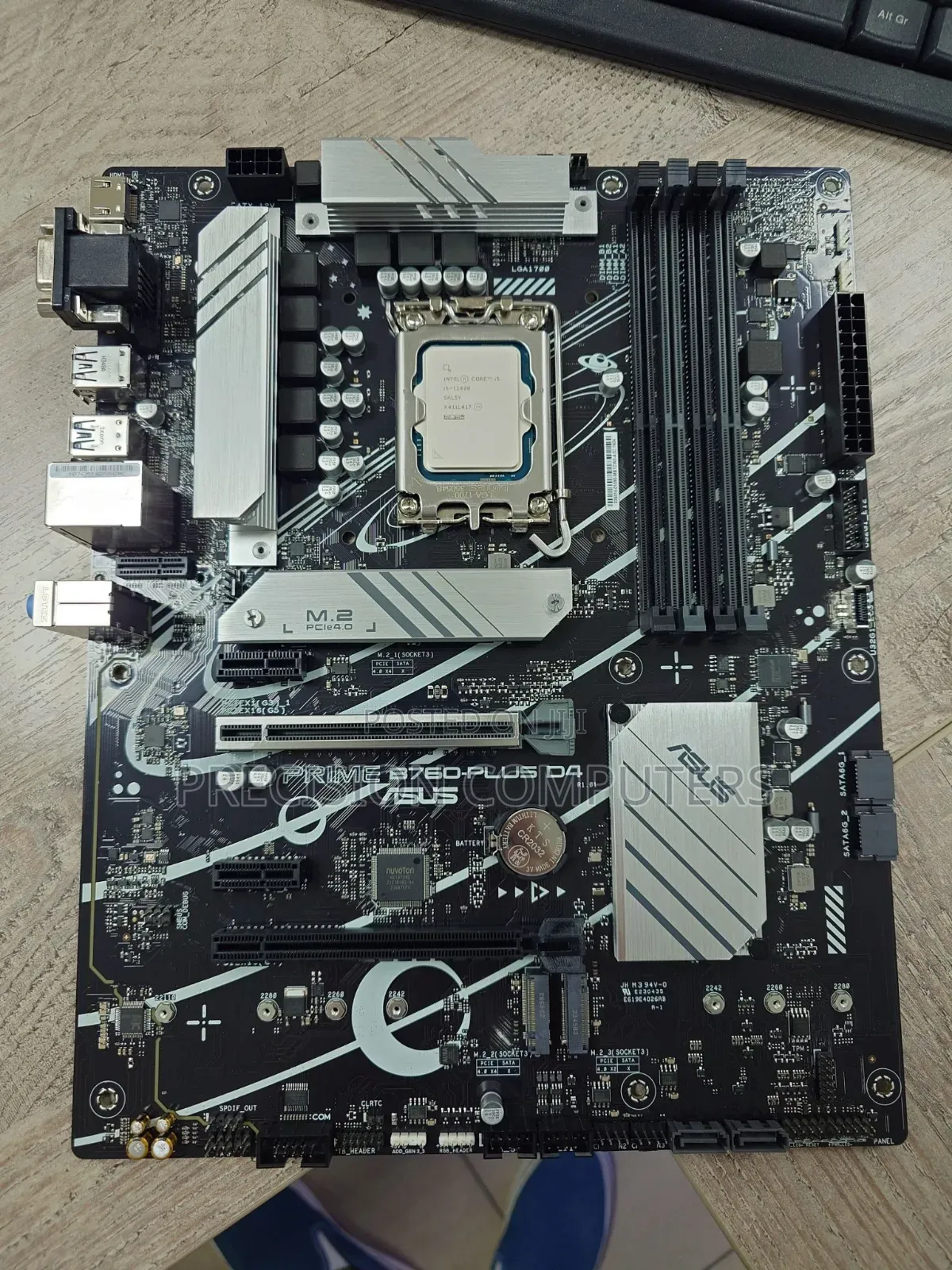 Intel Core I7 12700k Motherboard And Cpu
