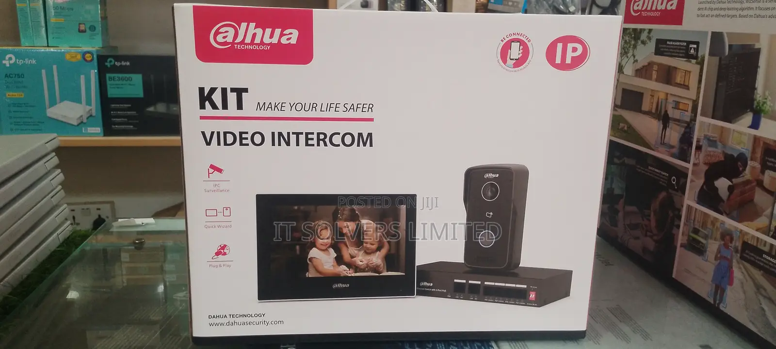 Dahua Ip Video Intercom Station Kit With 2mp Camera