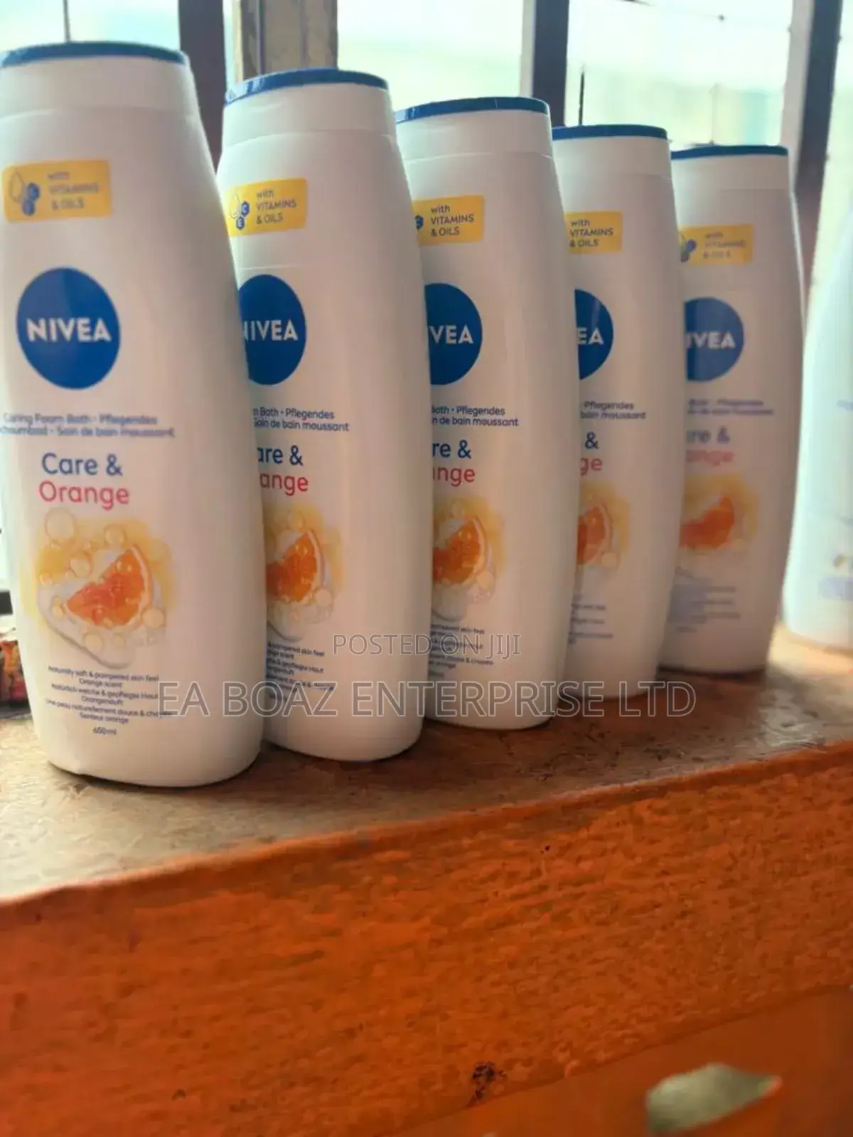 Nivea Care Orange Shower Gel , Vitamin C E 650ml From Uk