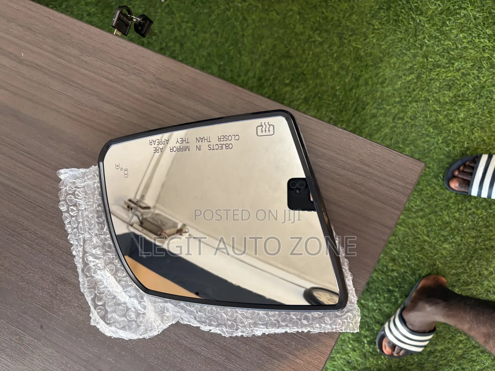 Toyota Tundra 2016,2017,2018,2019, Driving Mirror With Sensor