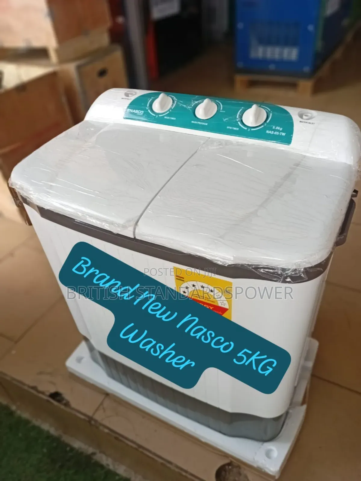 Enjoy Fresh Wash With Nasco 5kg Machine