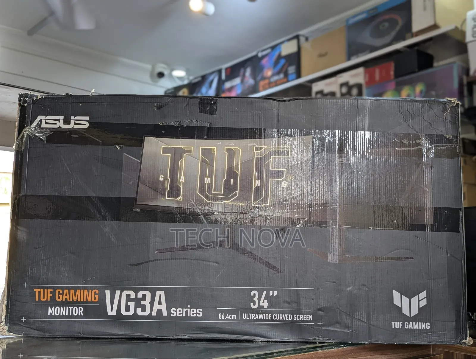 Asus Tuf Gaming Vg3a Curved Gaming Monitor 34" WQHD 180hz,1500r,Curved