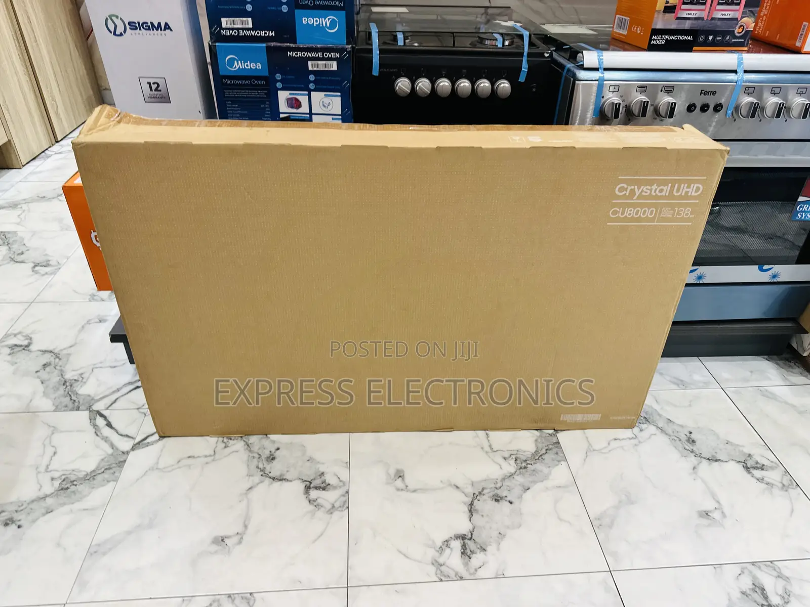 Nicely Display Uhd Smart Samsung 55”U8072f Television