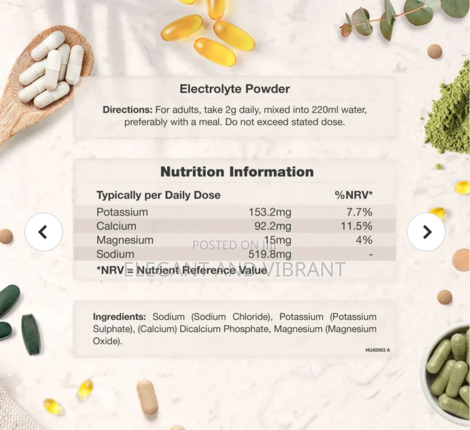 Electrolyte Powder | 250 G