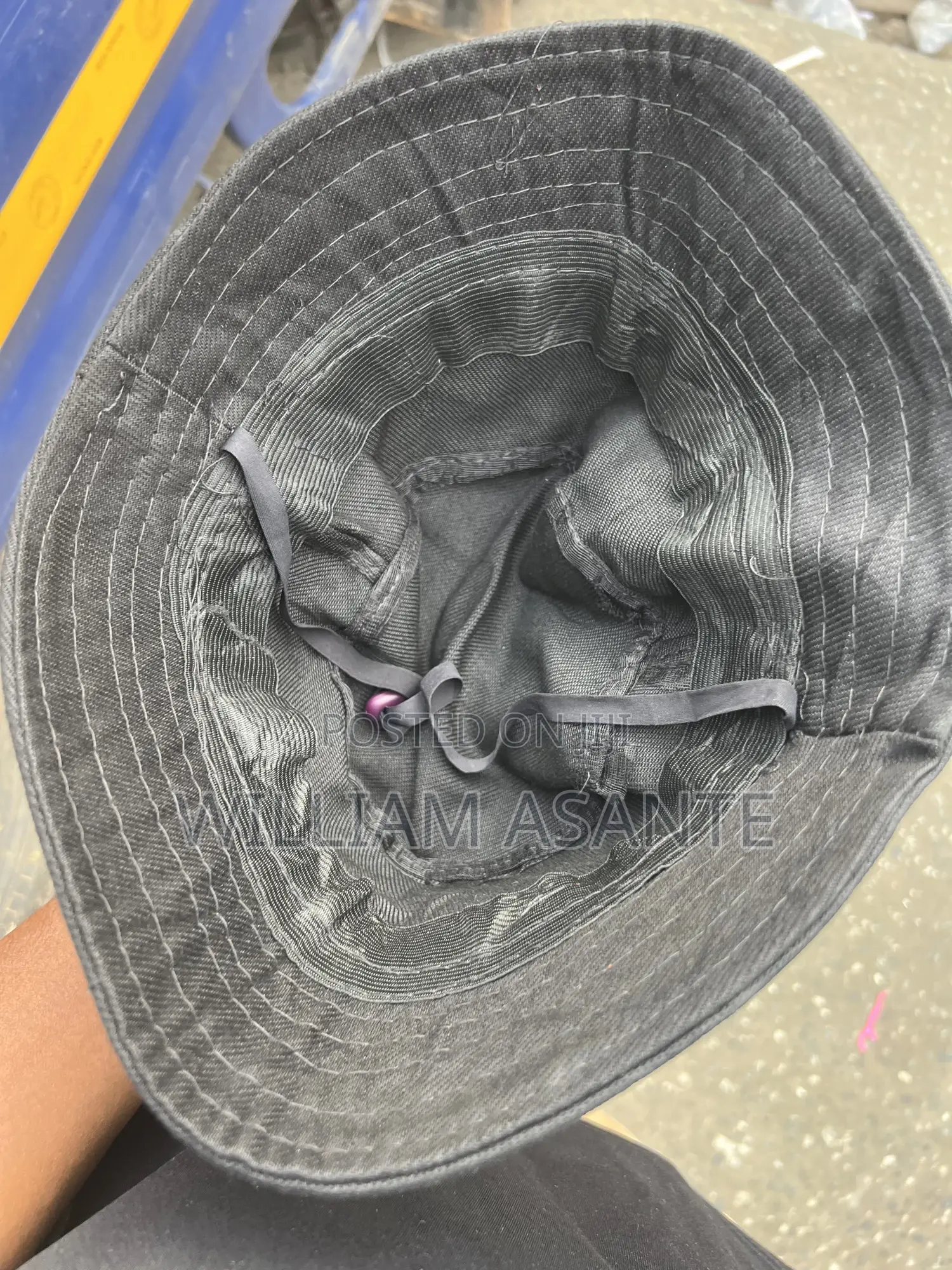 Black Bucket Hat