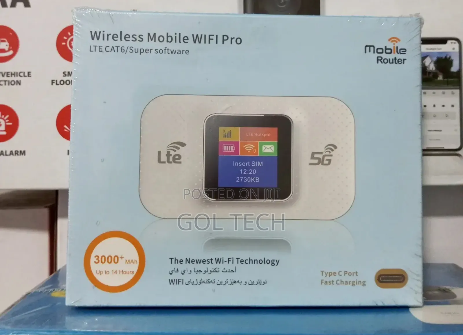 Wireless Mobile Wifi Pro 5g Pocket Mifi Type-C