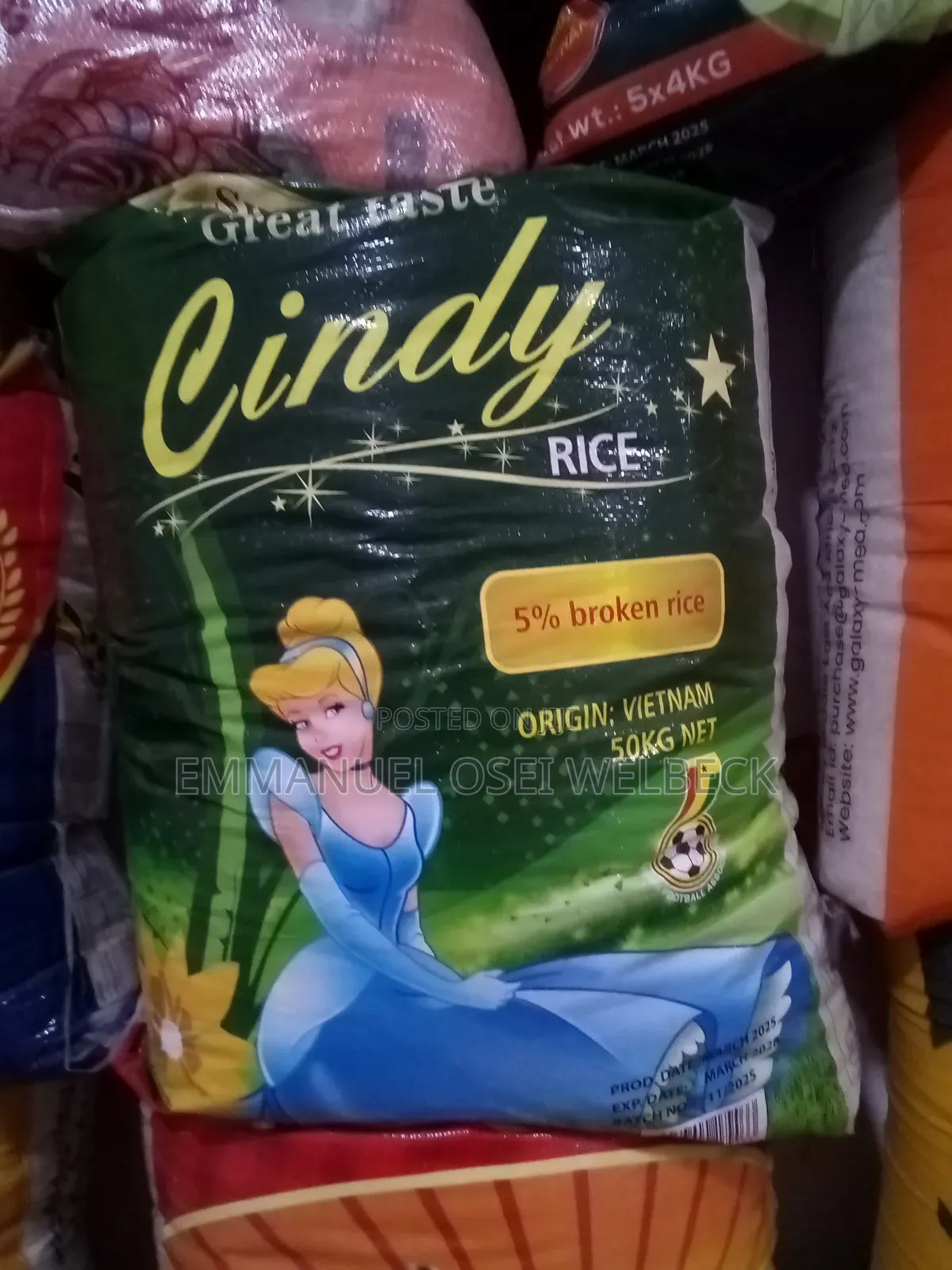 Rice Selling at Wholesale Prices
