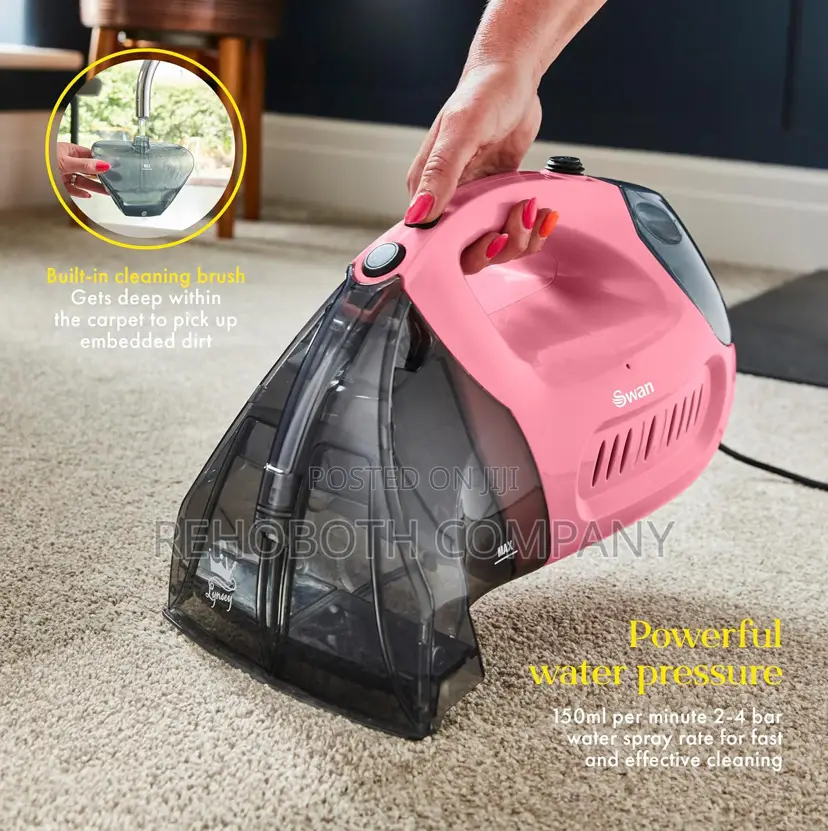 Swan Sc18410qocn Tv’S Queen of Clean Handheld Carpet Cleaner
