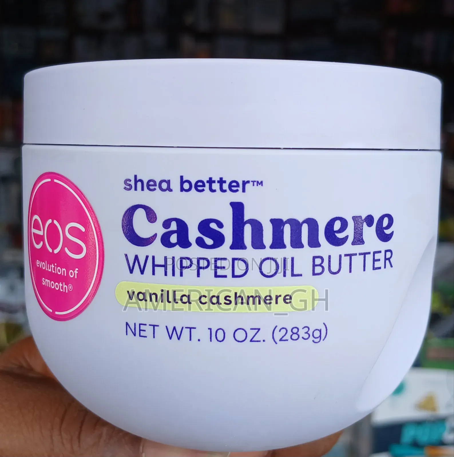 Eos Cashmere Whipped Oil Butter, 283g