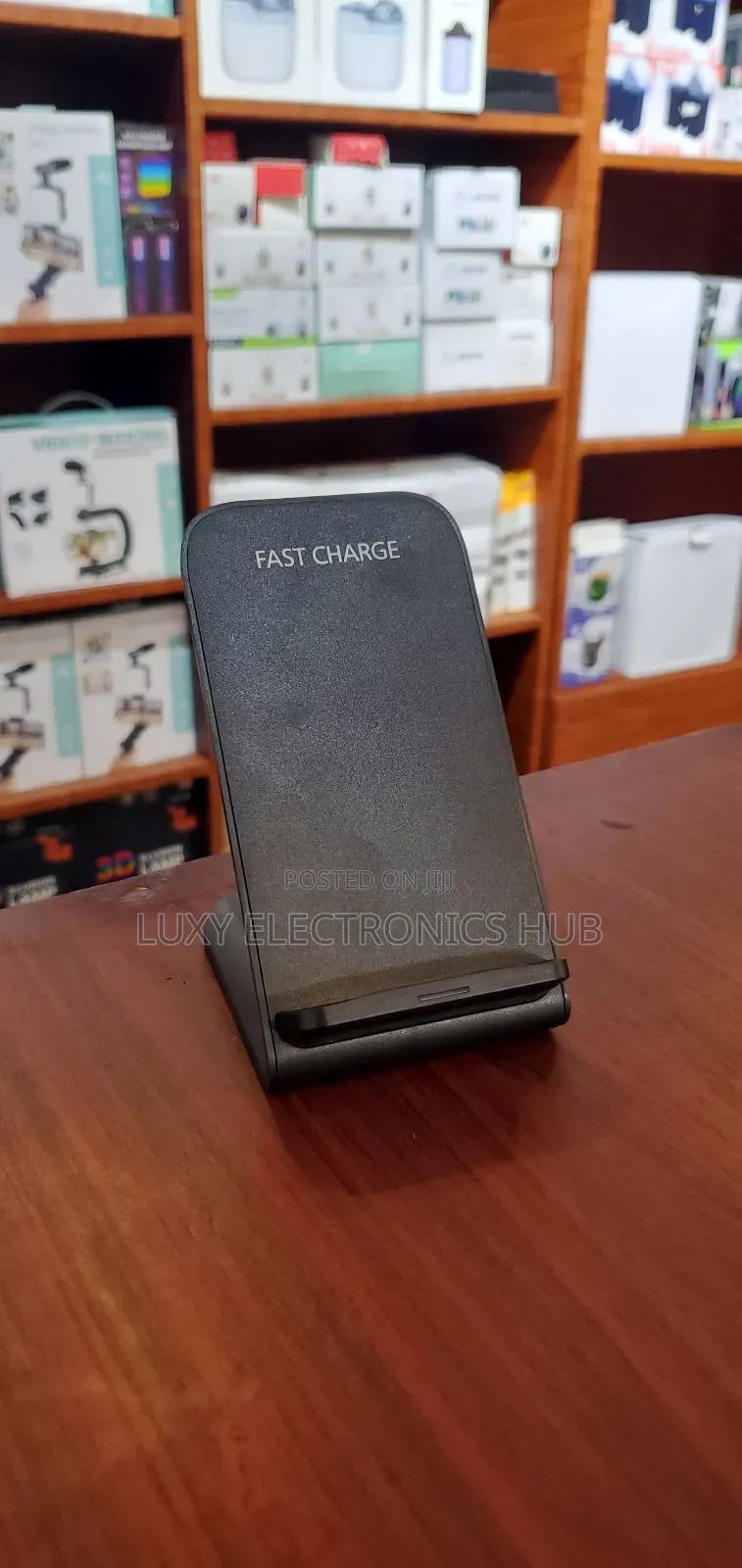 Phone Stand With Wireless Charger