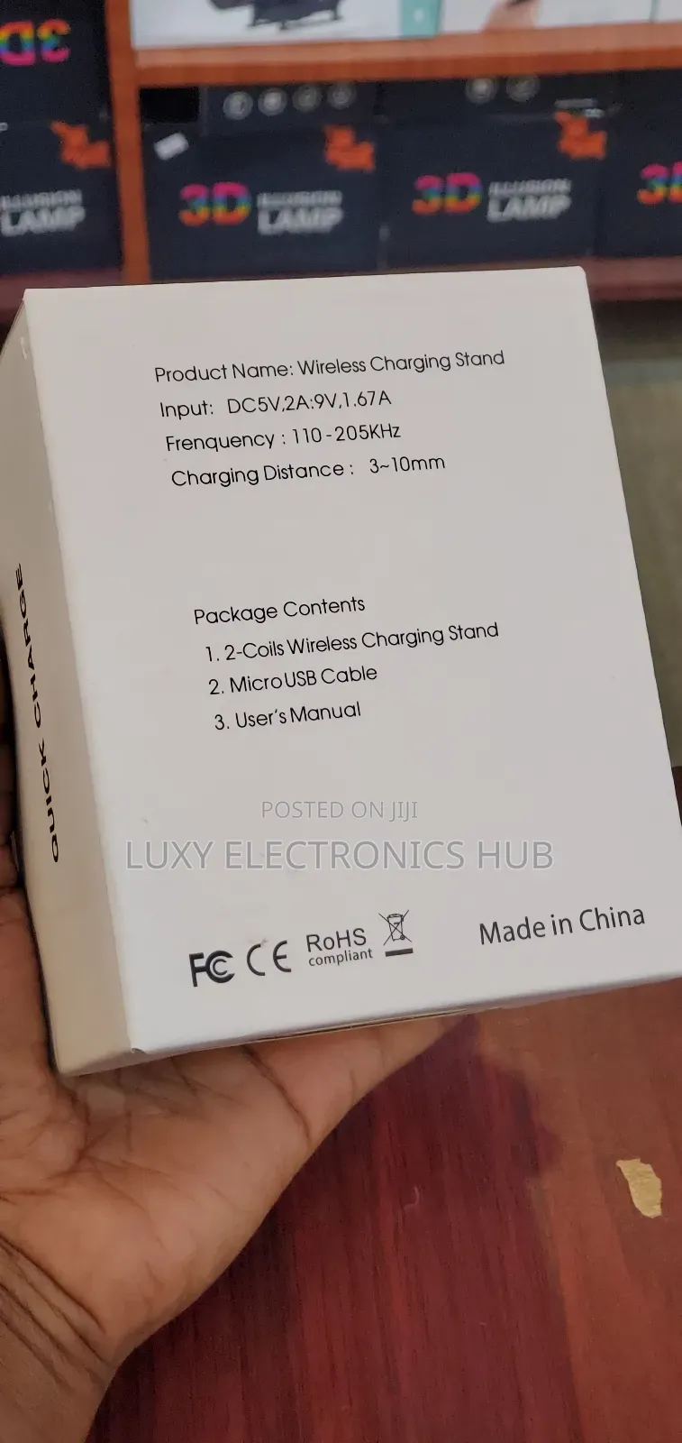 Phone Stand With Wireless Charger