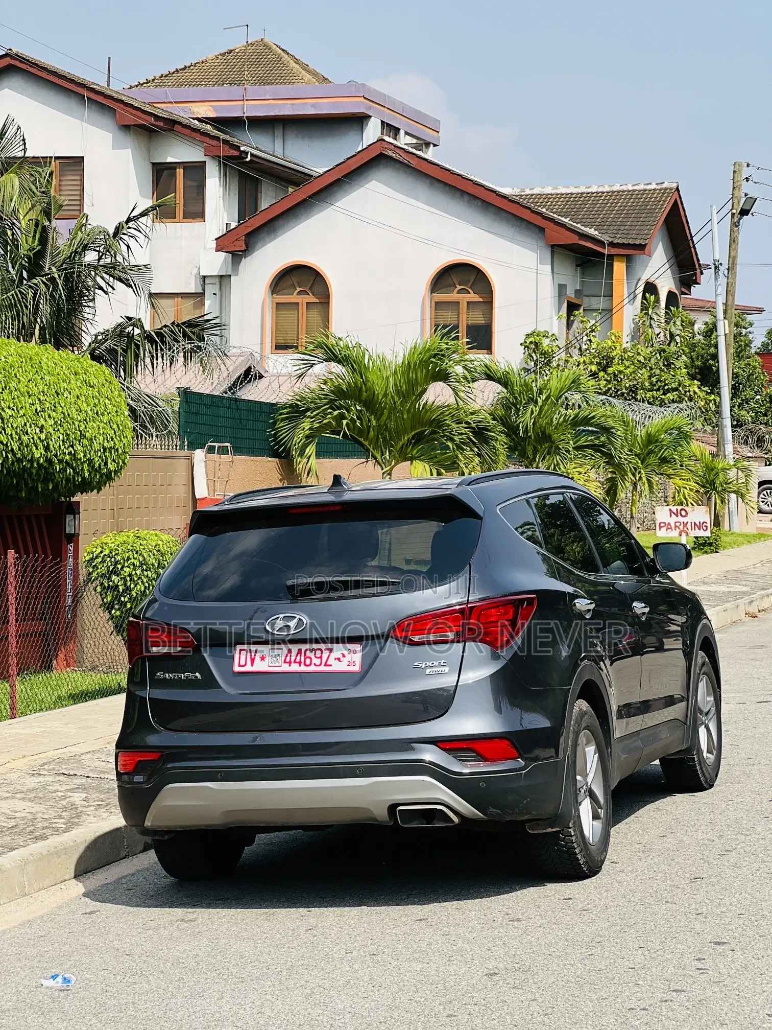 Hyundai Santa Fe SE AWD 2017 Gray