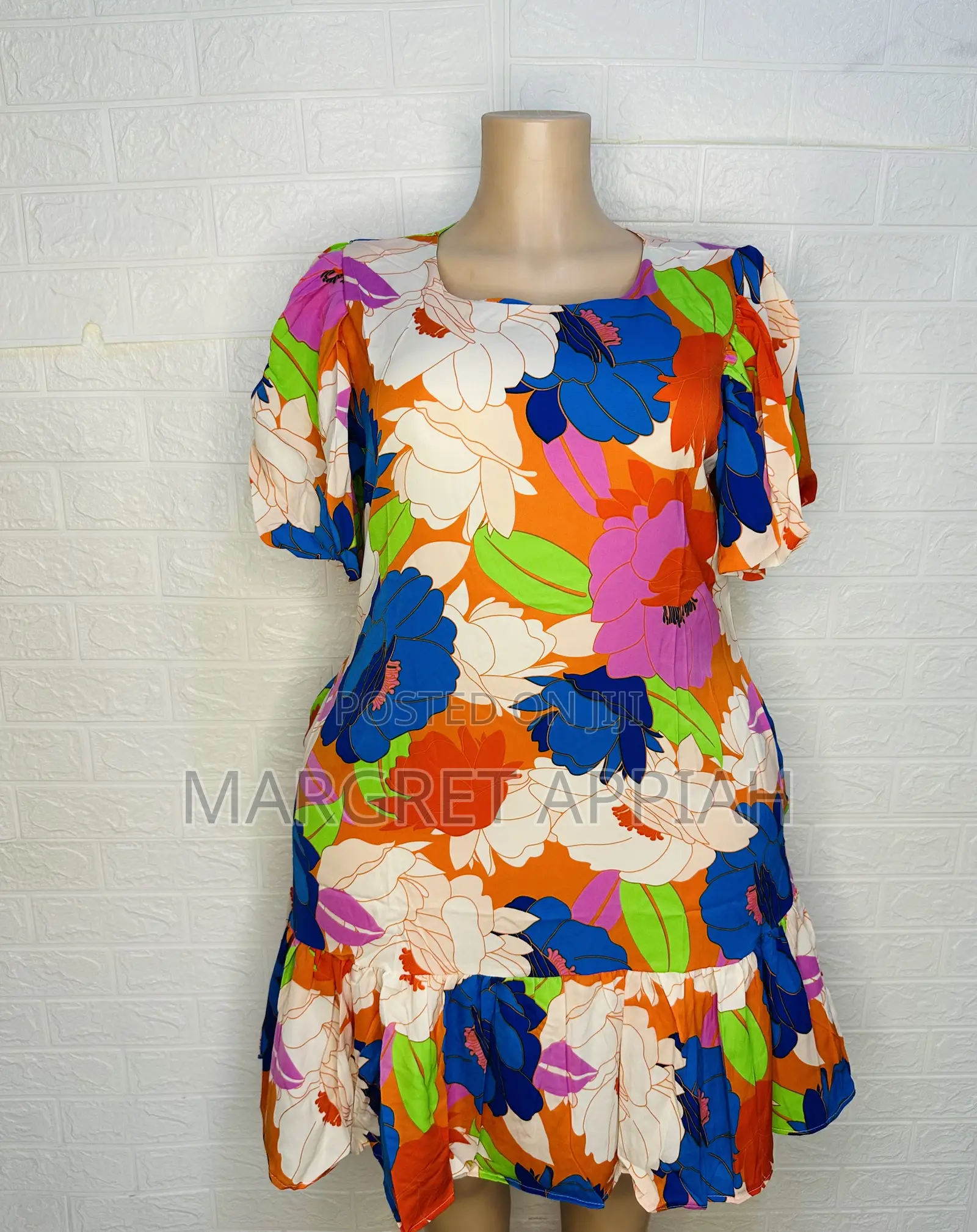 Floral Multi Colored Dress