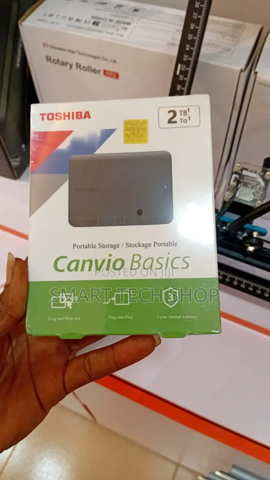 Toshiba Canvio Basics 2tb Portable Hard Drive Brand New