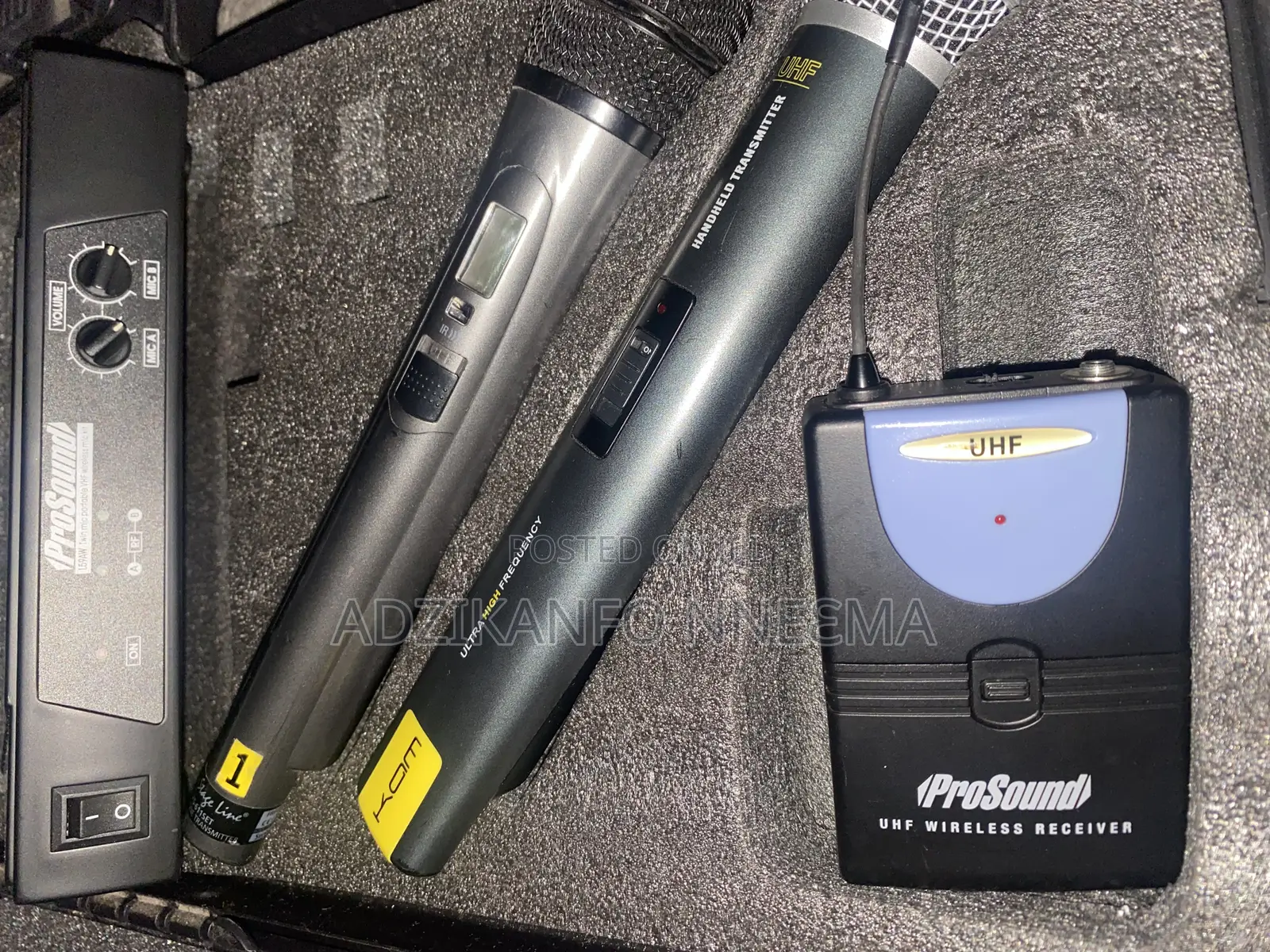 Prosoundtwin VHF Wireless Microphone System