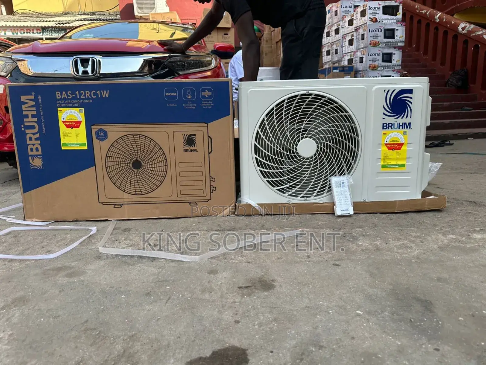 Bruhm Air Conditioner 1.5hp=3450gh