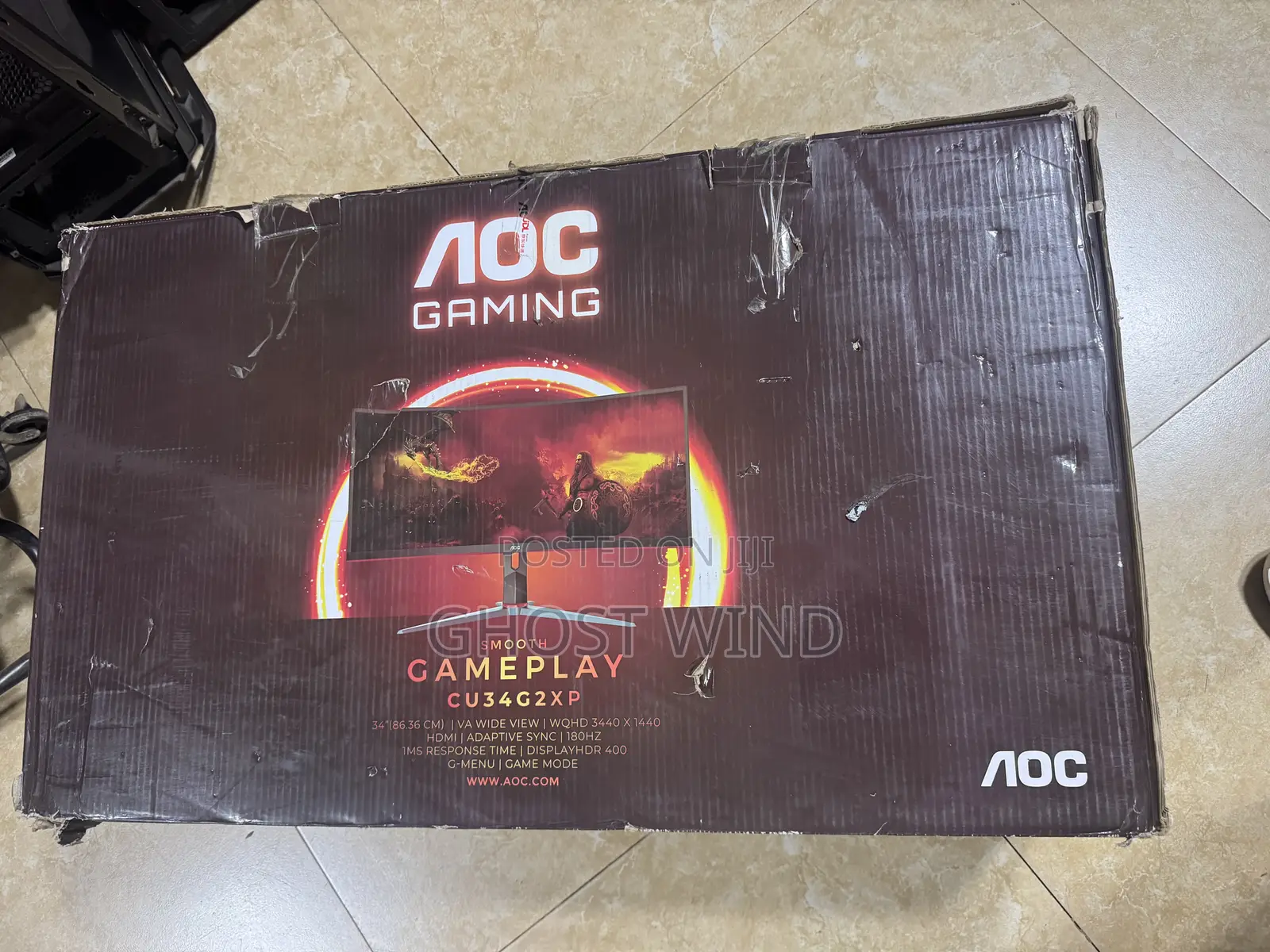 34 Inches Gaming Monitor