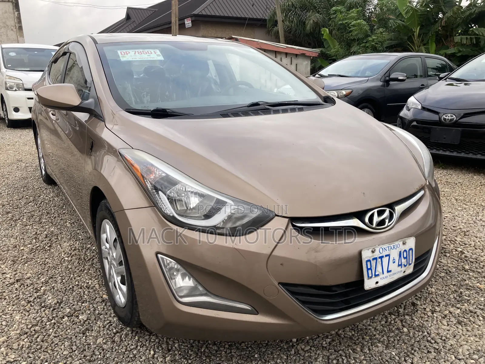 Hyundai Elantra Limited Sedan FWD (1.8L 4cyl 6A) 2016 Gold