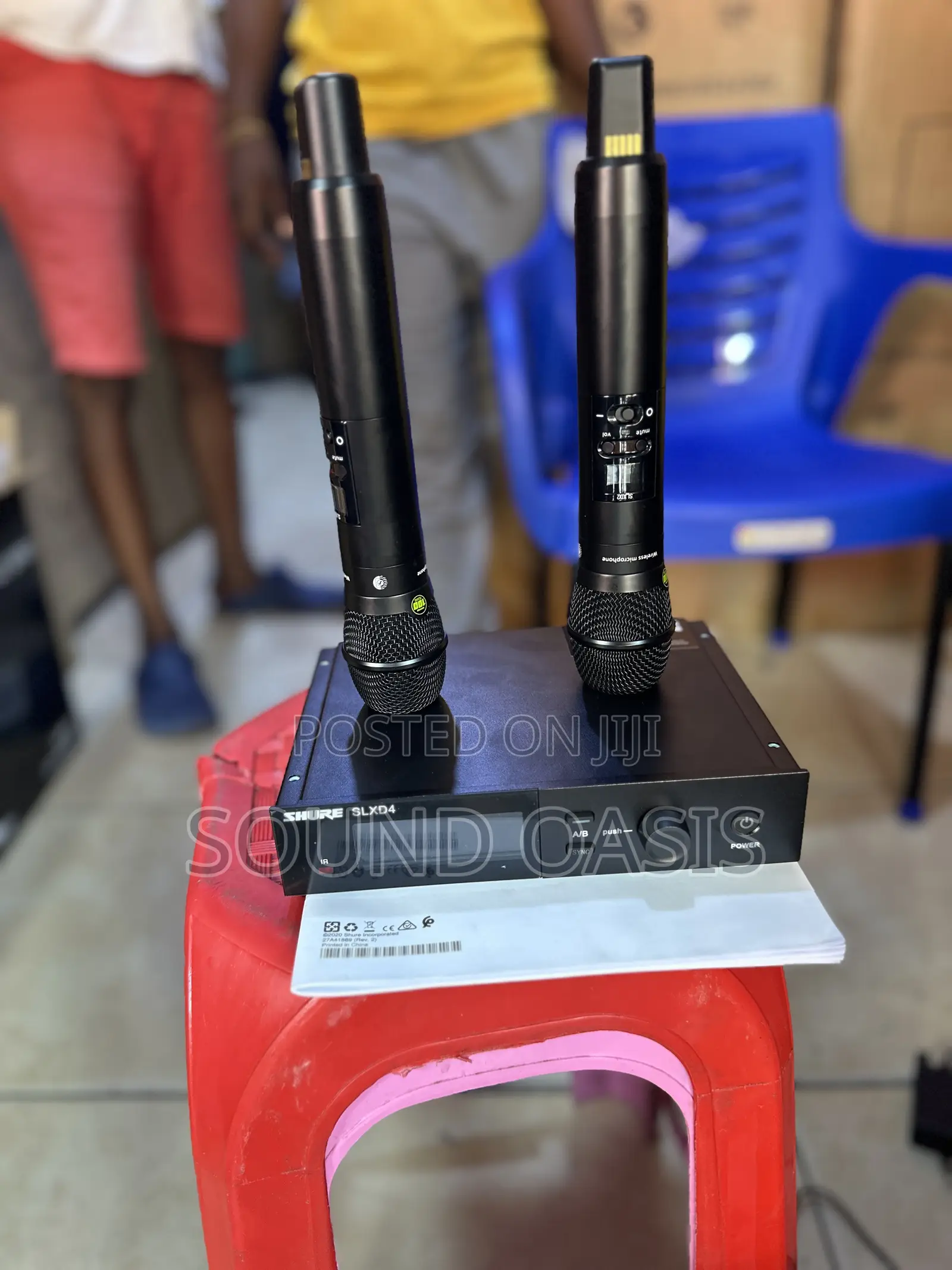Shure Slxd4 Dual Digital Wireless Microphone System