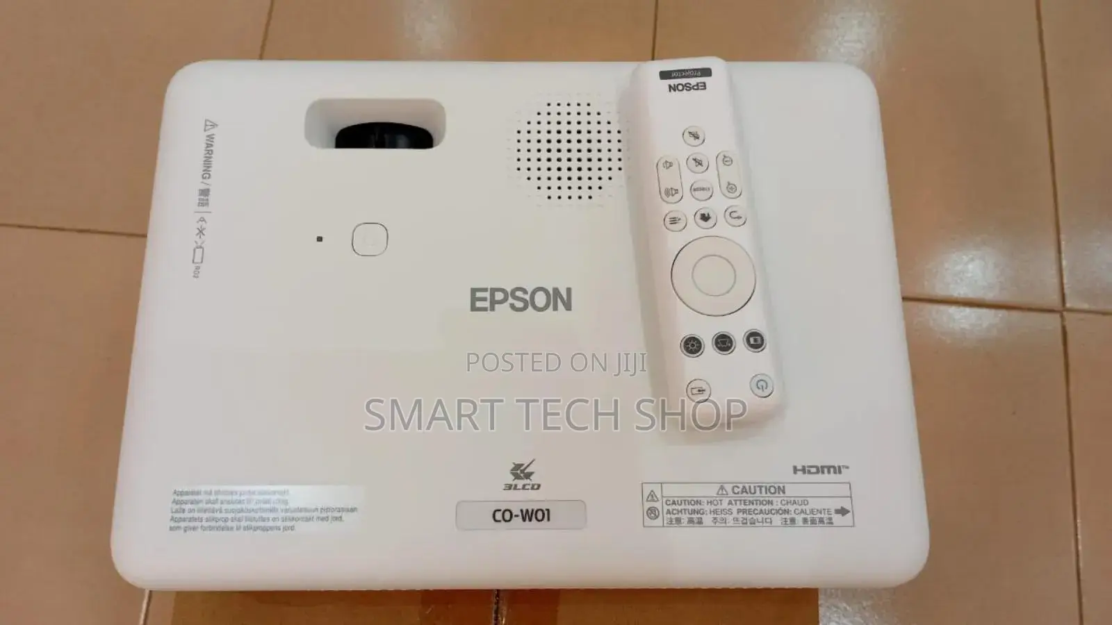 Epson Epiqvision Flex Co-W01 Portable Projector, 3000 Lumens, and Hdmi