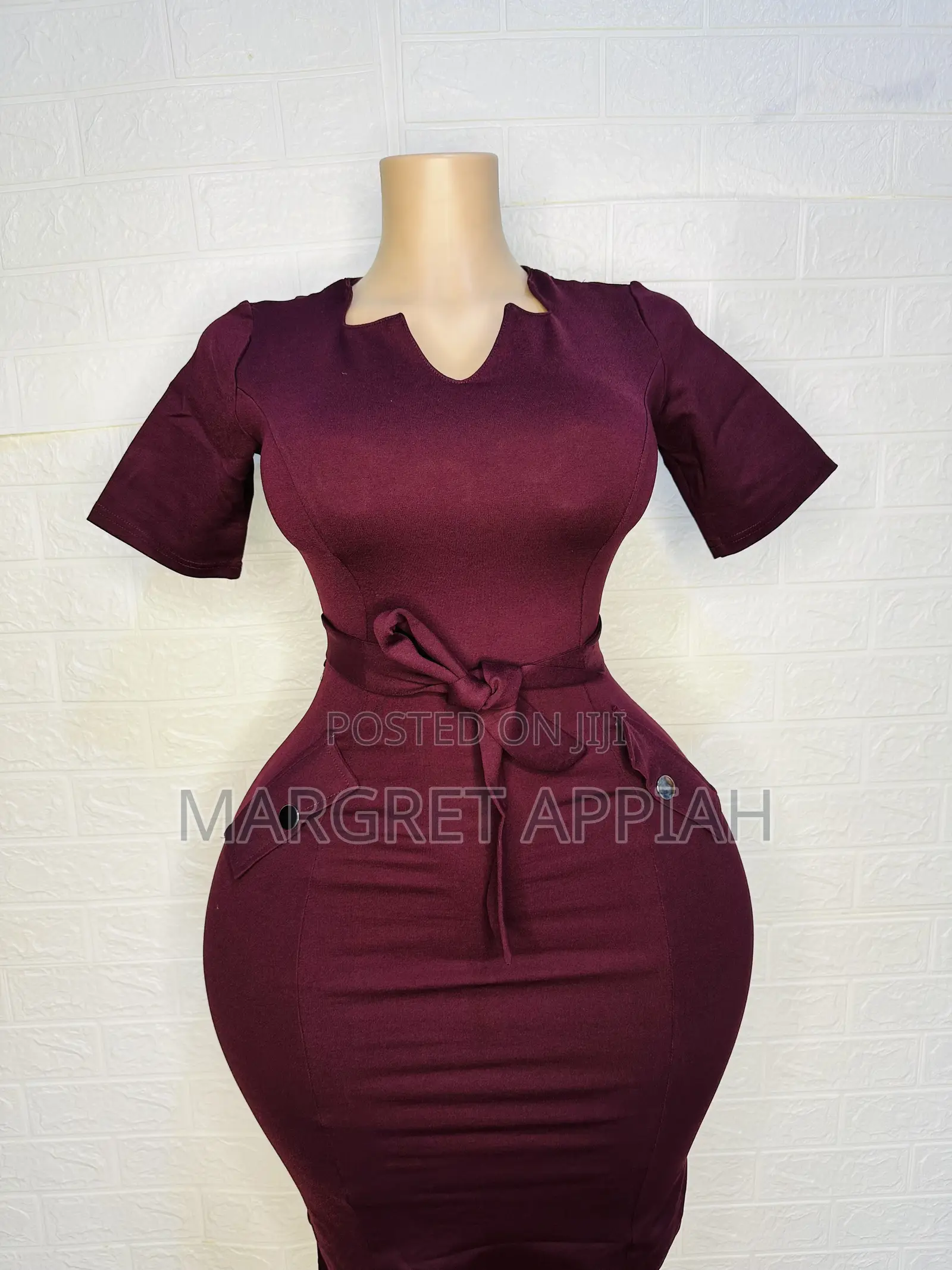 Wine Office Dress