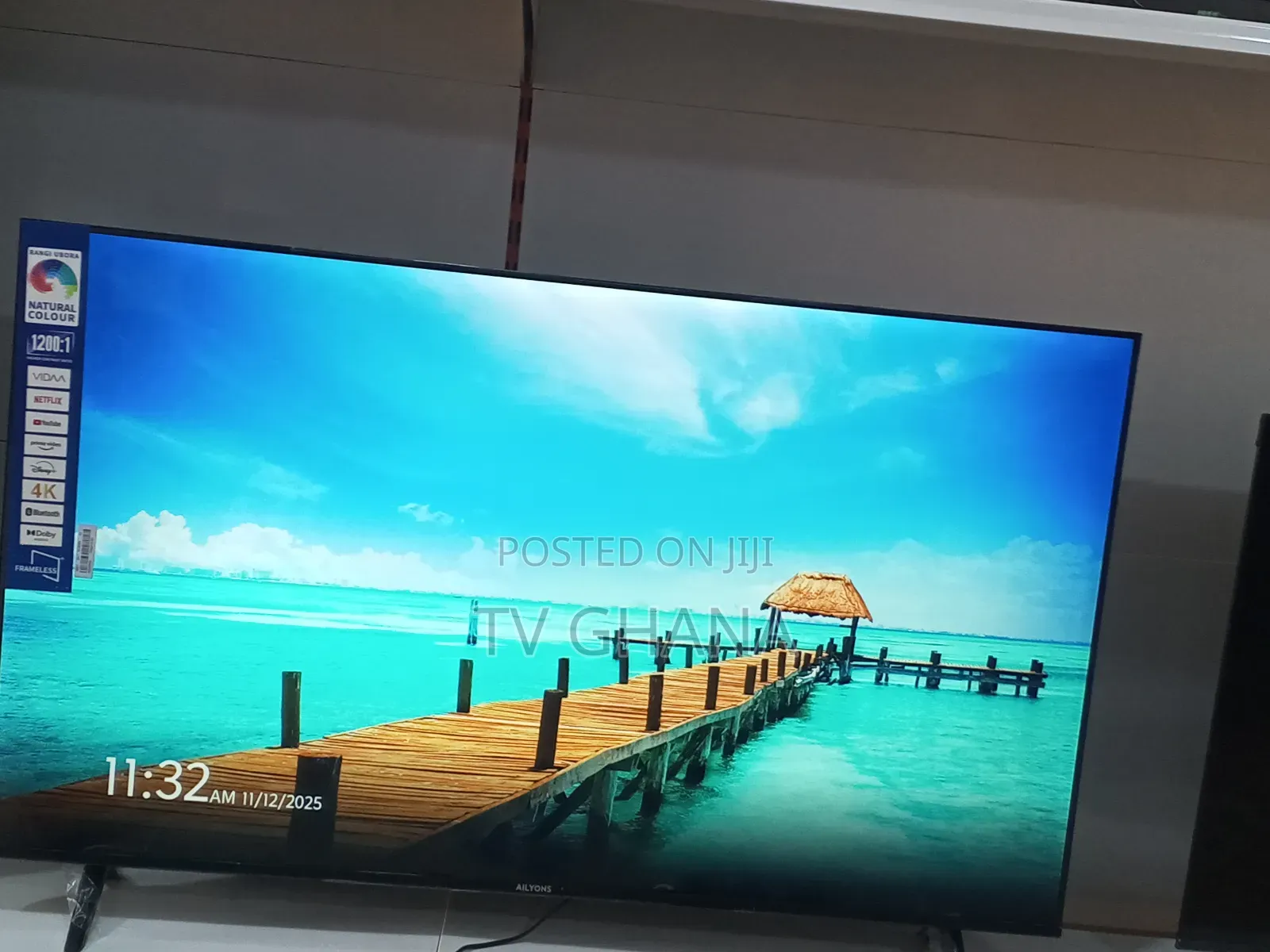 The Display 55 Inches Smart Ailyons Smart Tv