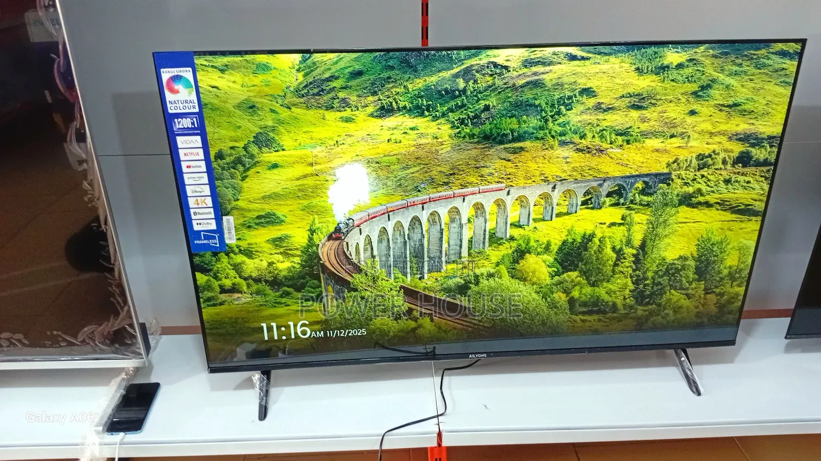Ailyons 55" Smart Led Tv – Super Sharp Picture Quality