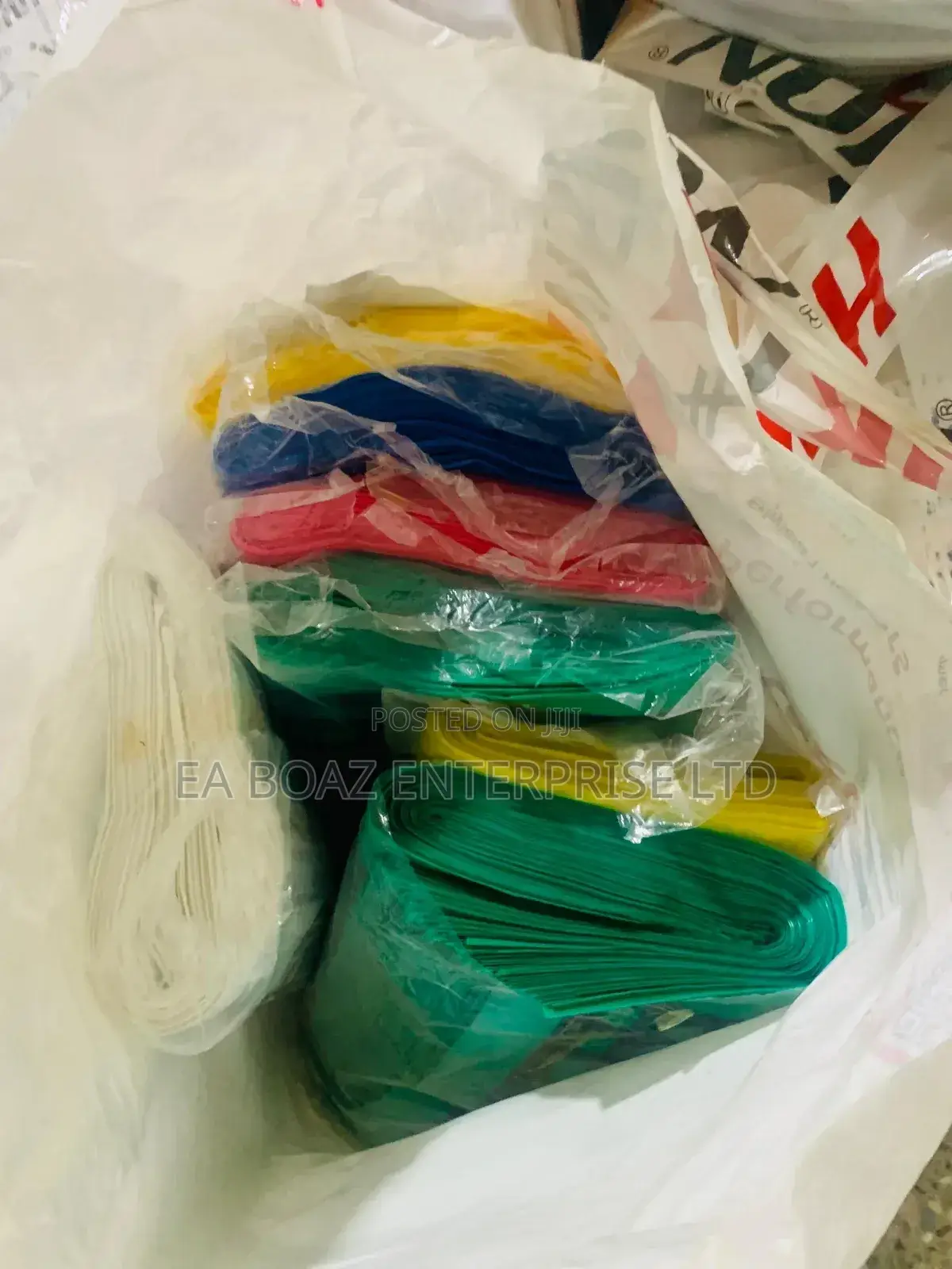 Design Gifts Rubber Bags,Multi Purpose Shopping Bag 100pcs