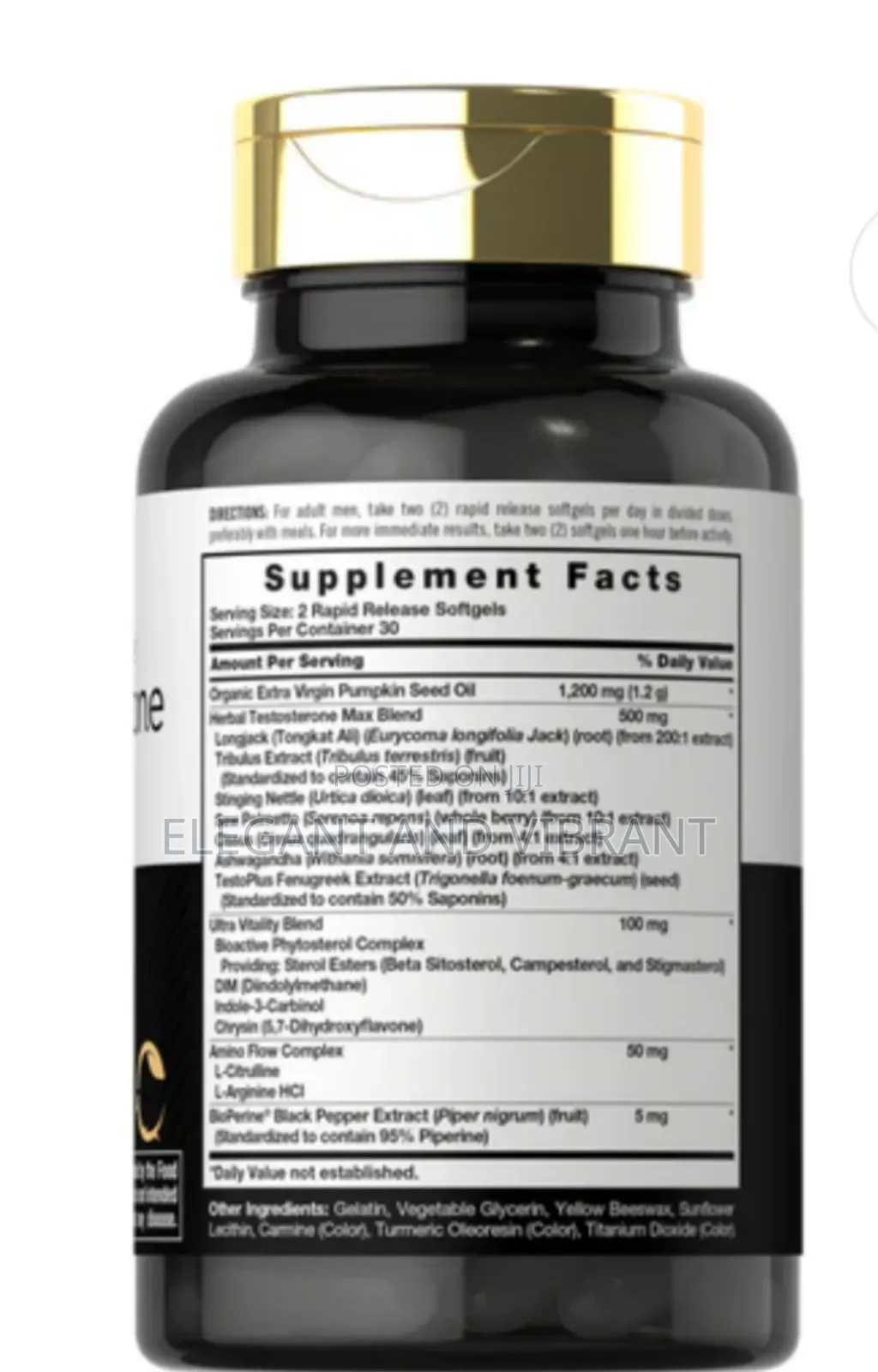 Testosterone Power | 60 Softgels