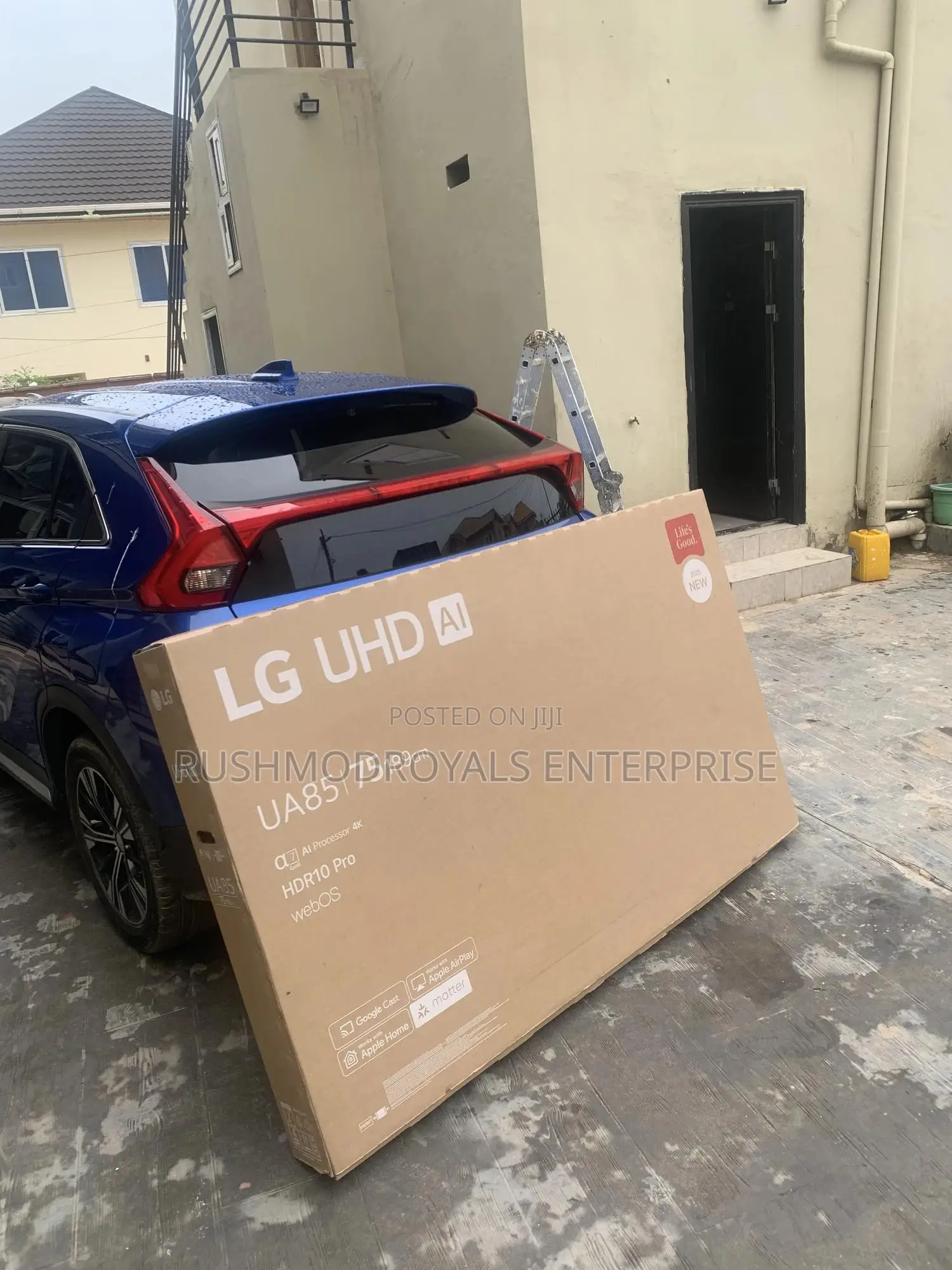 Lg Ua85 75”Crystal Clear Uhd Smart Tv